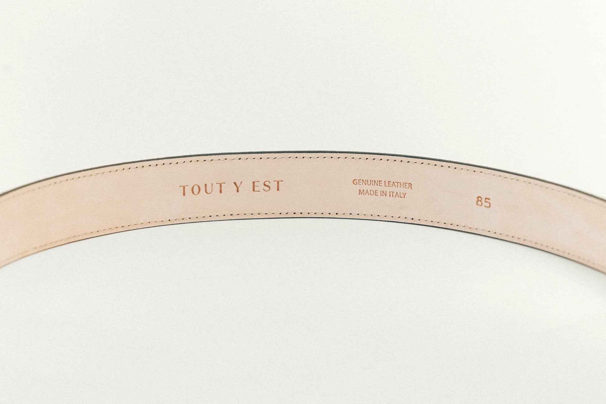 CEINTURE GRAVÉE NAVY