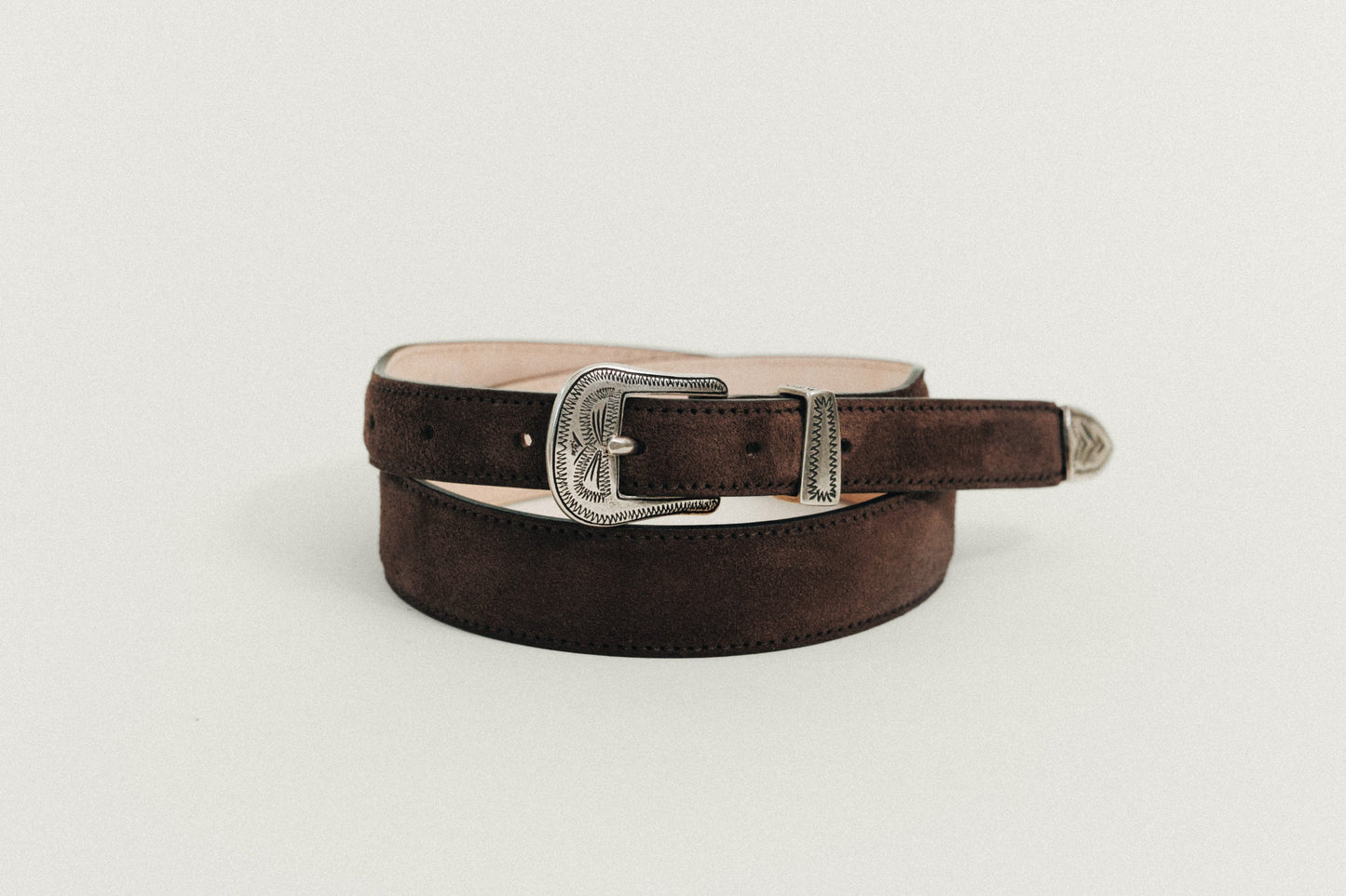 CEINTURE GRAVÉE BROWN