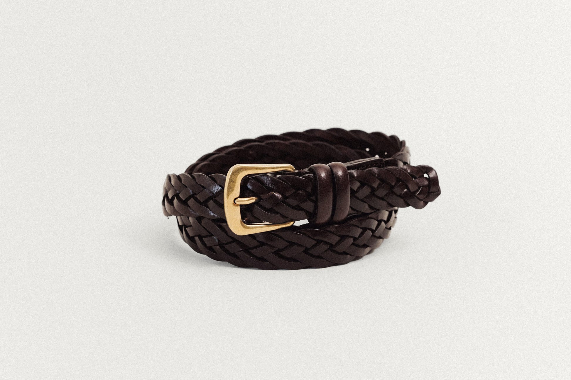 CEINTURE TRESSÉE BROWN