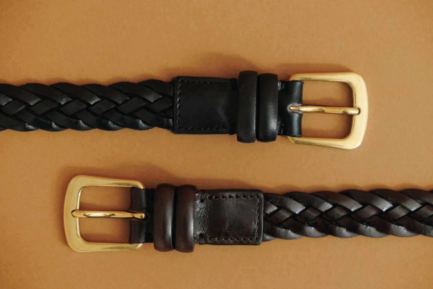 CEINTURE TRESSÉE BROWN