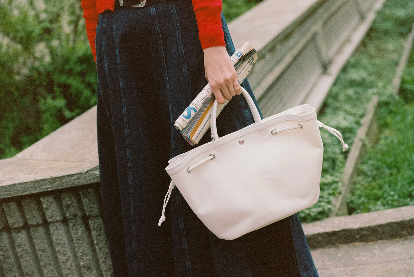 SAC COQUILLE SMALL WHITE