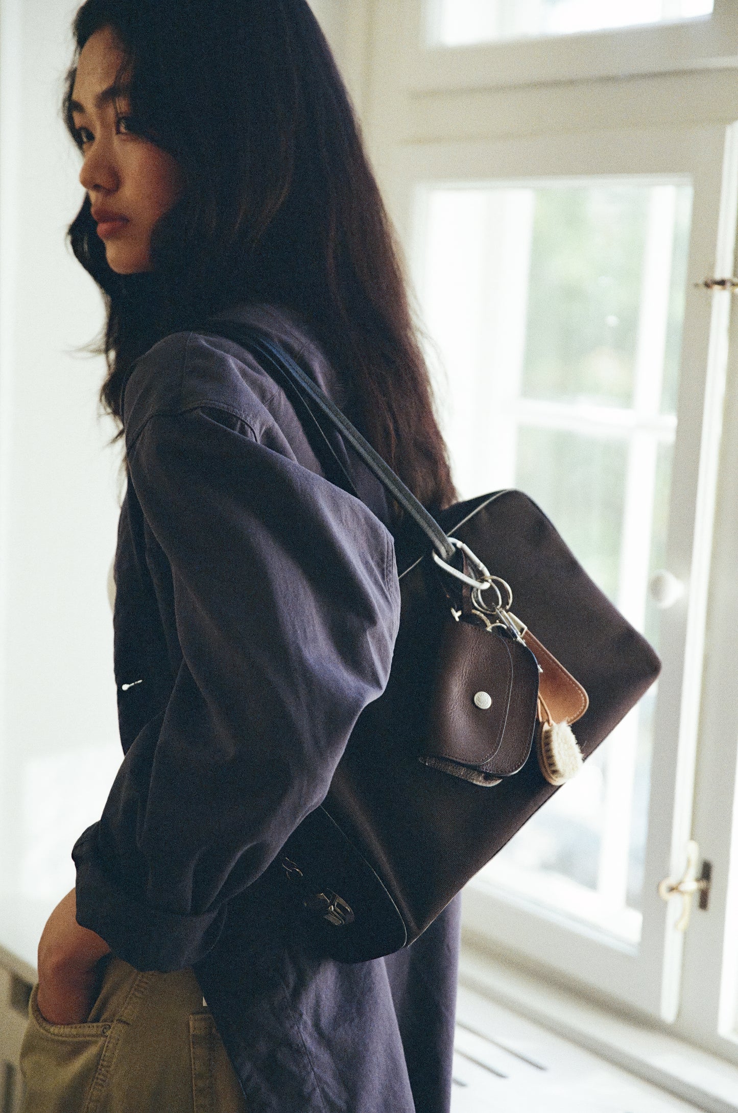 SAC LOQUET TOILE BLACK