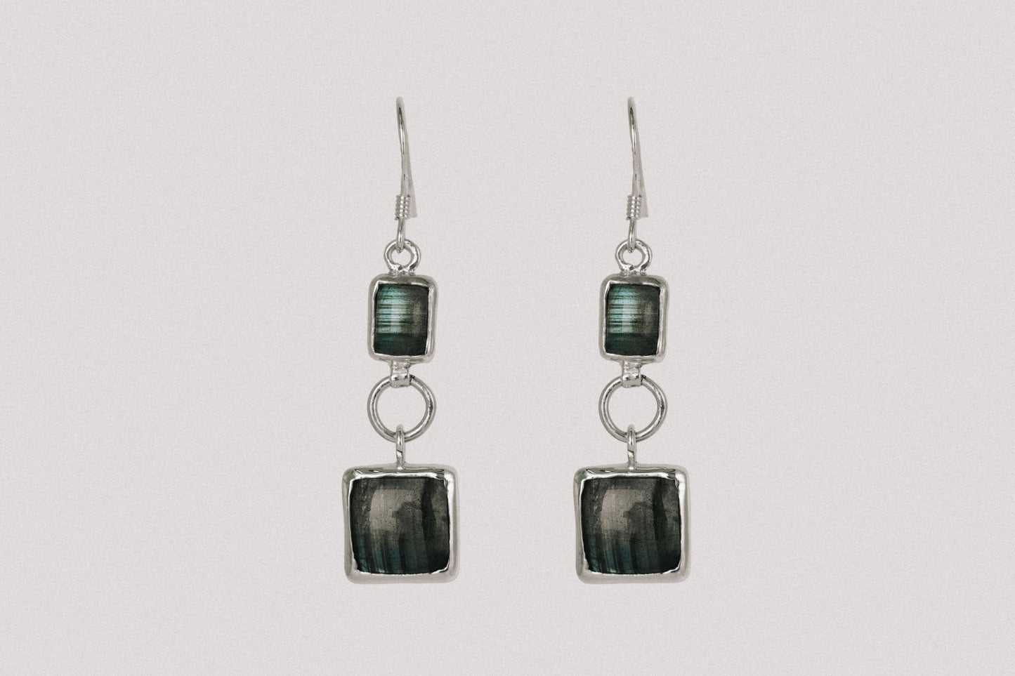 EARRINGS DOUBLE CARRÉ