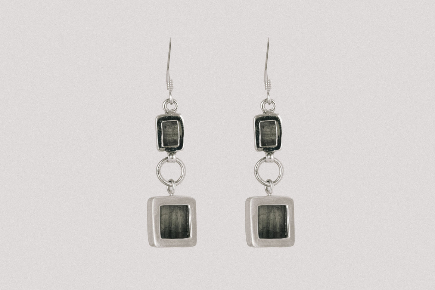 EARRINGS DOUBLE CARRÉ