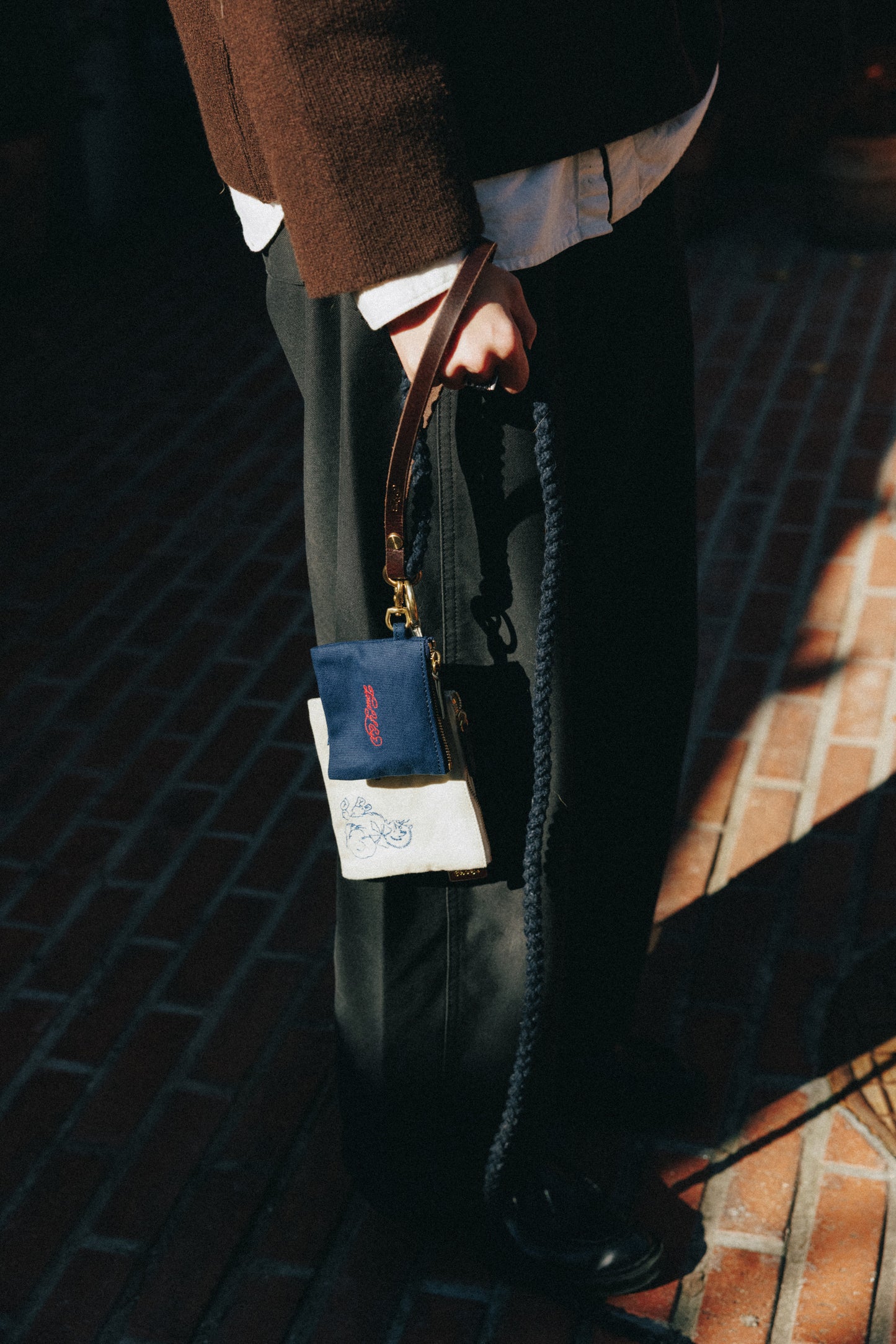 COMPAGNON WASTE POUCH NAVY