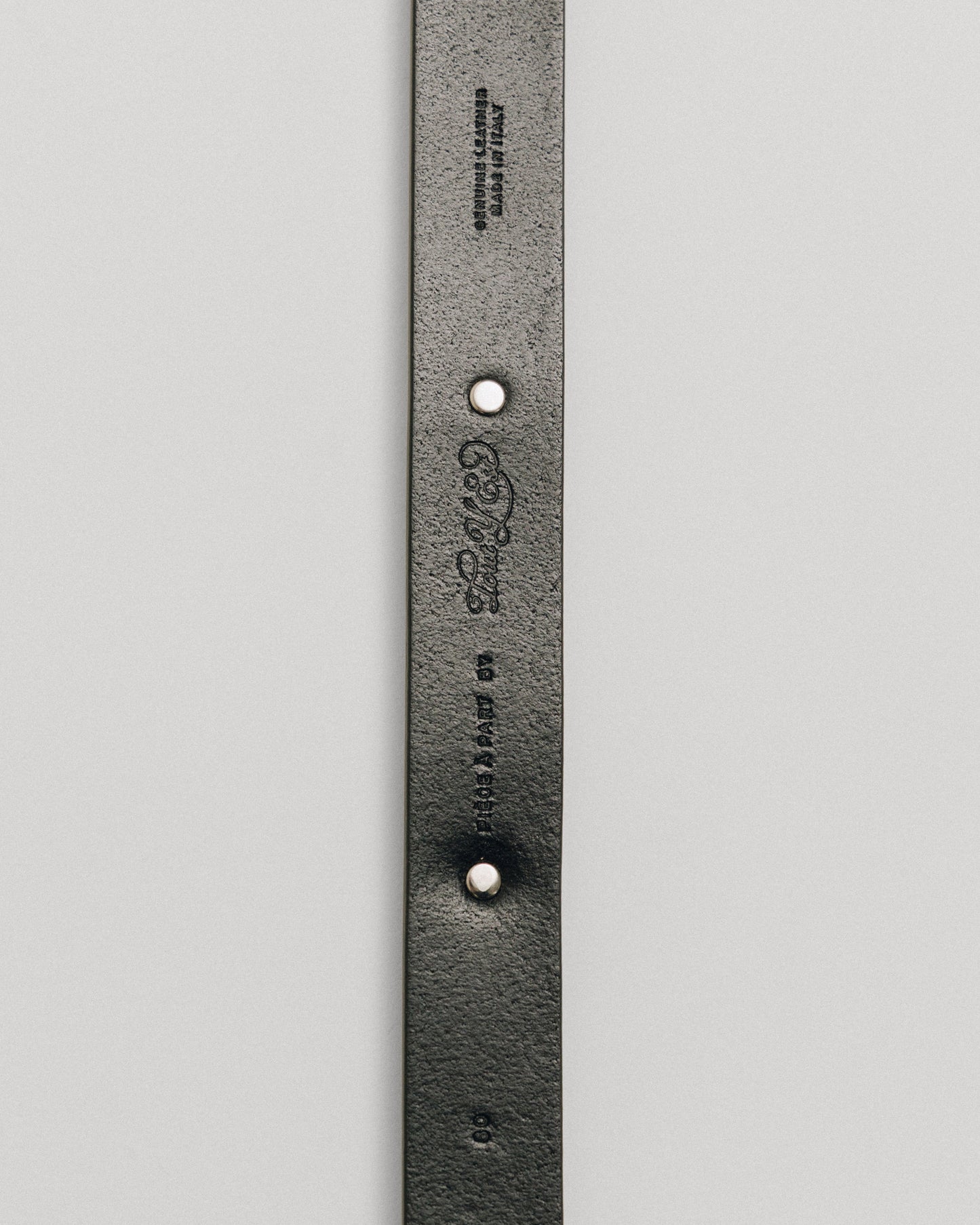 CEINTURE GRAVÉE BLACK