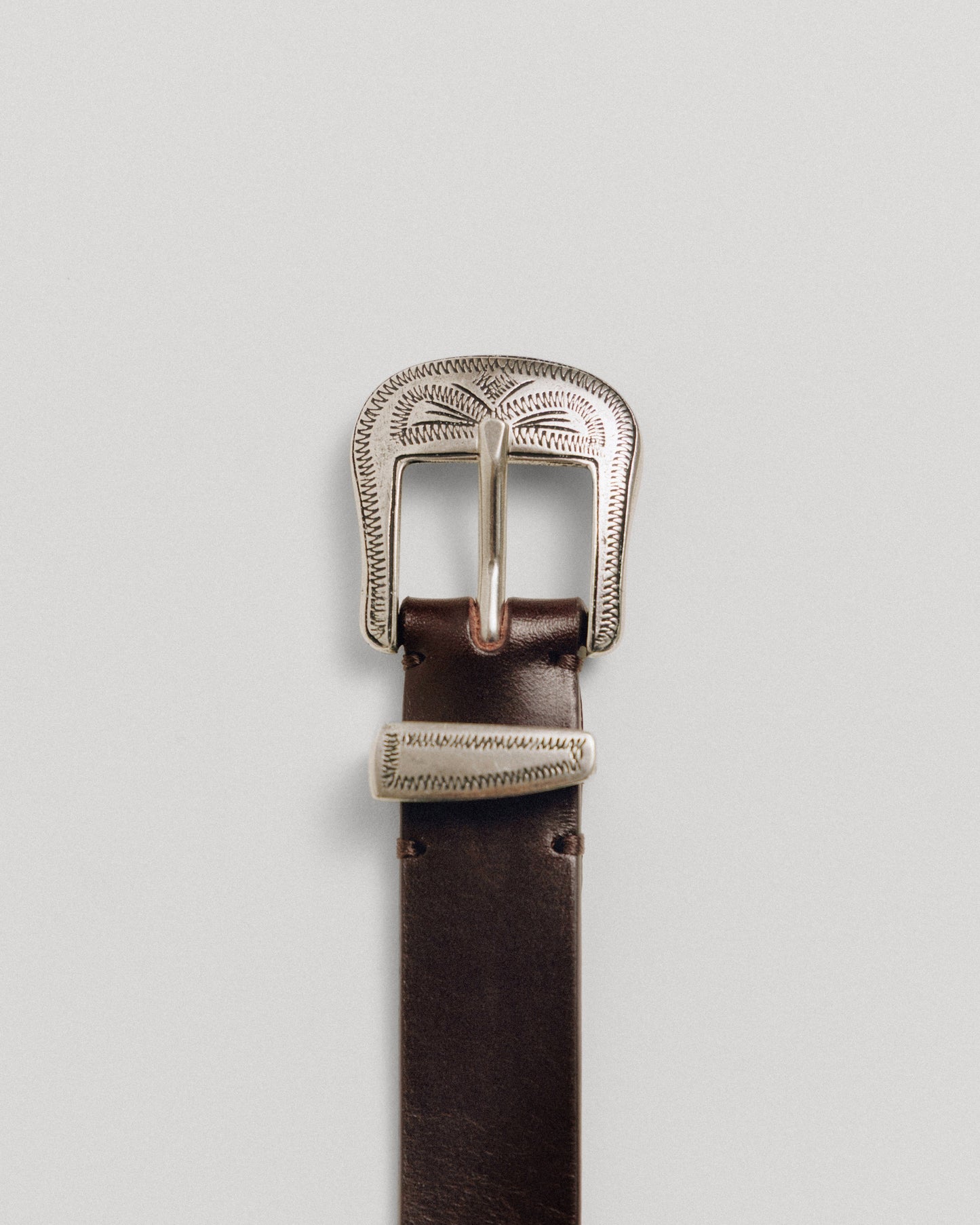 CEINTURE GRAVÉE BROWN