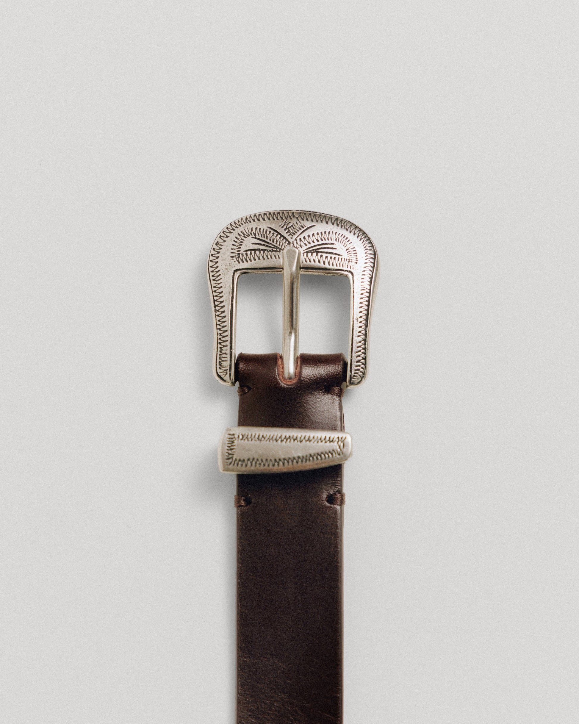 CEINTURE GRAVÉE BROWN