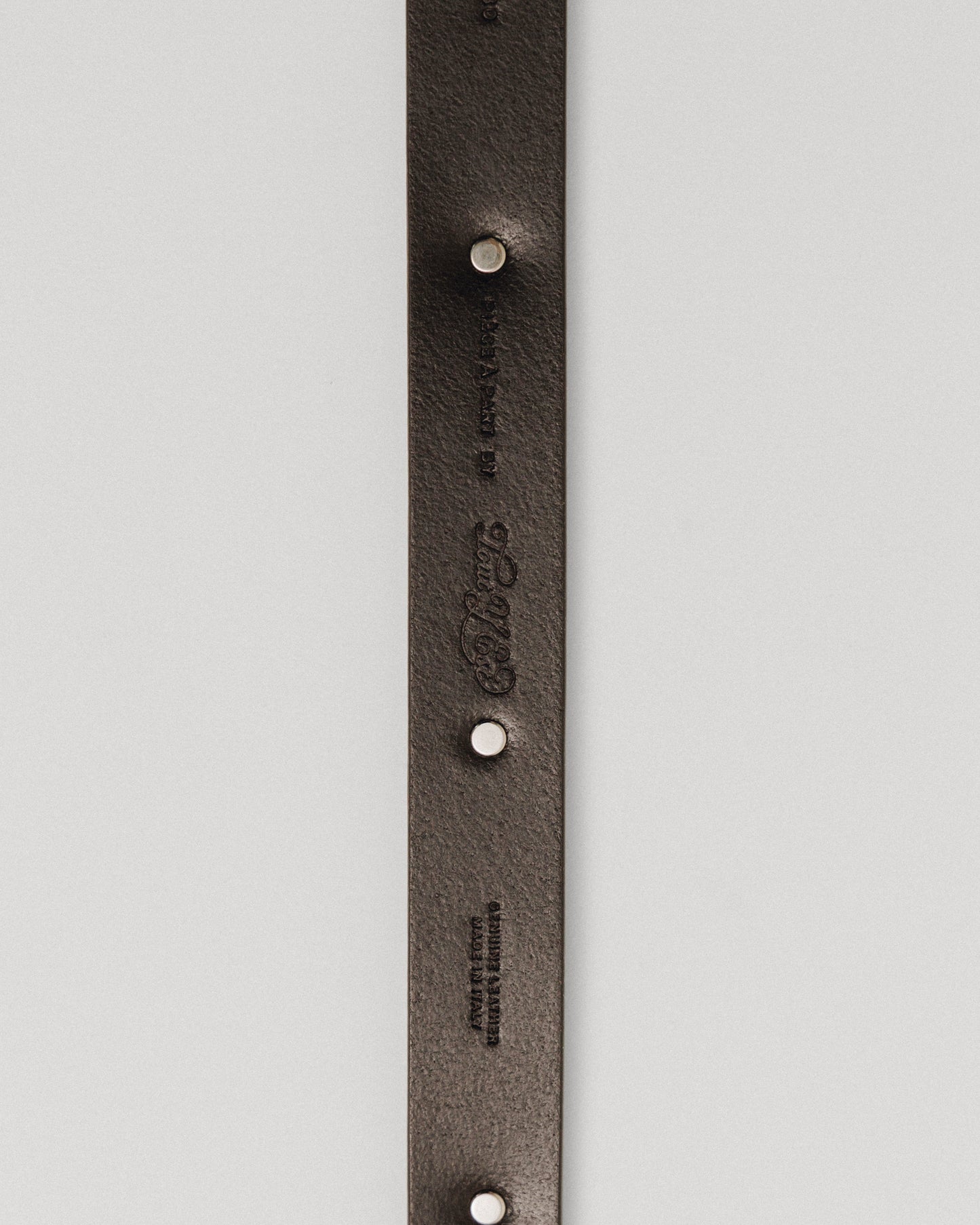 CEINTURE GRAVÉE BROWN