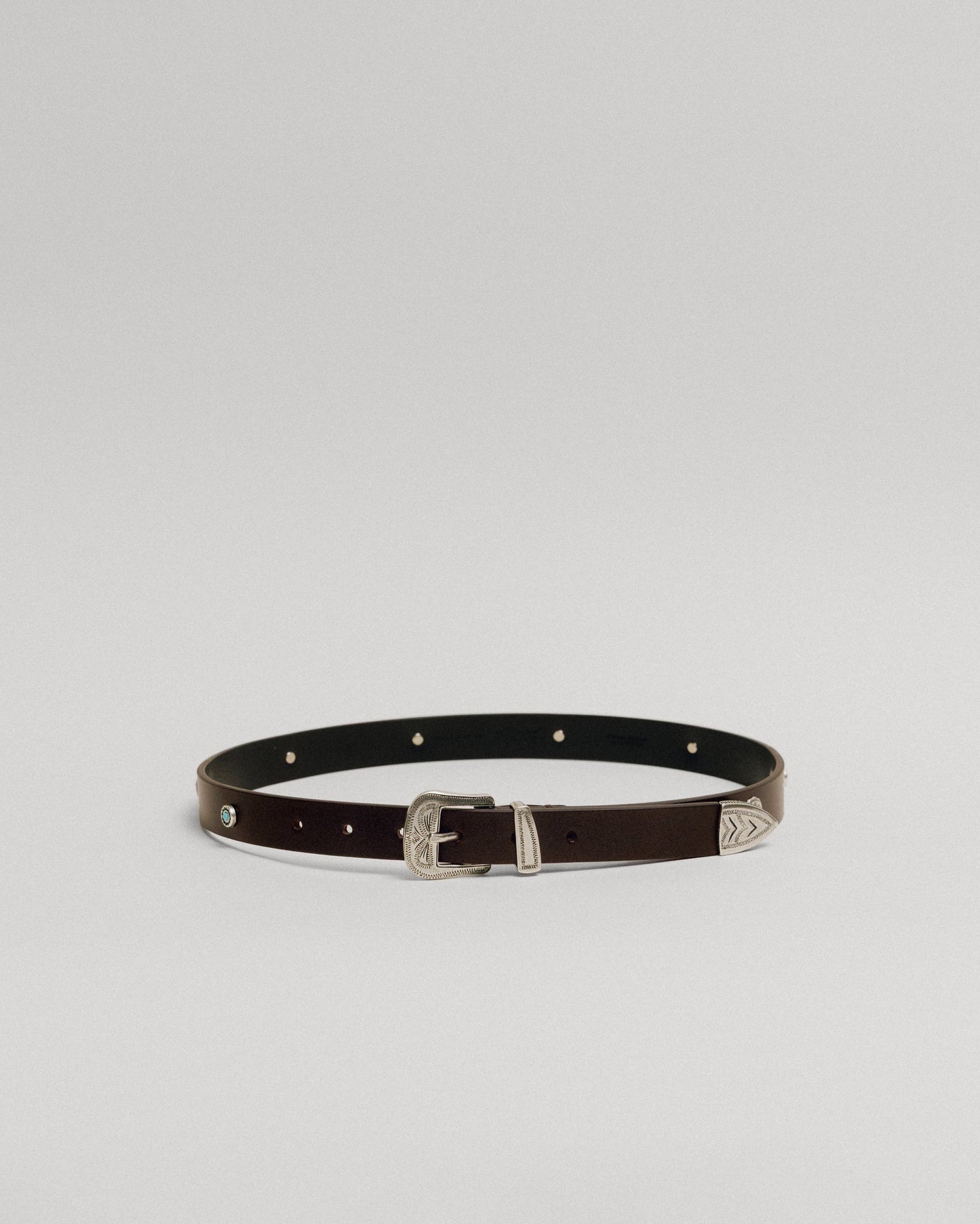 CEINTURE GRAVÉE BROWN