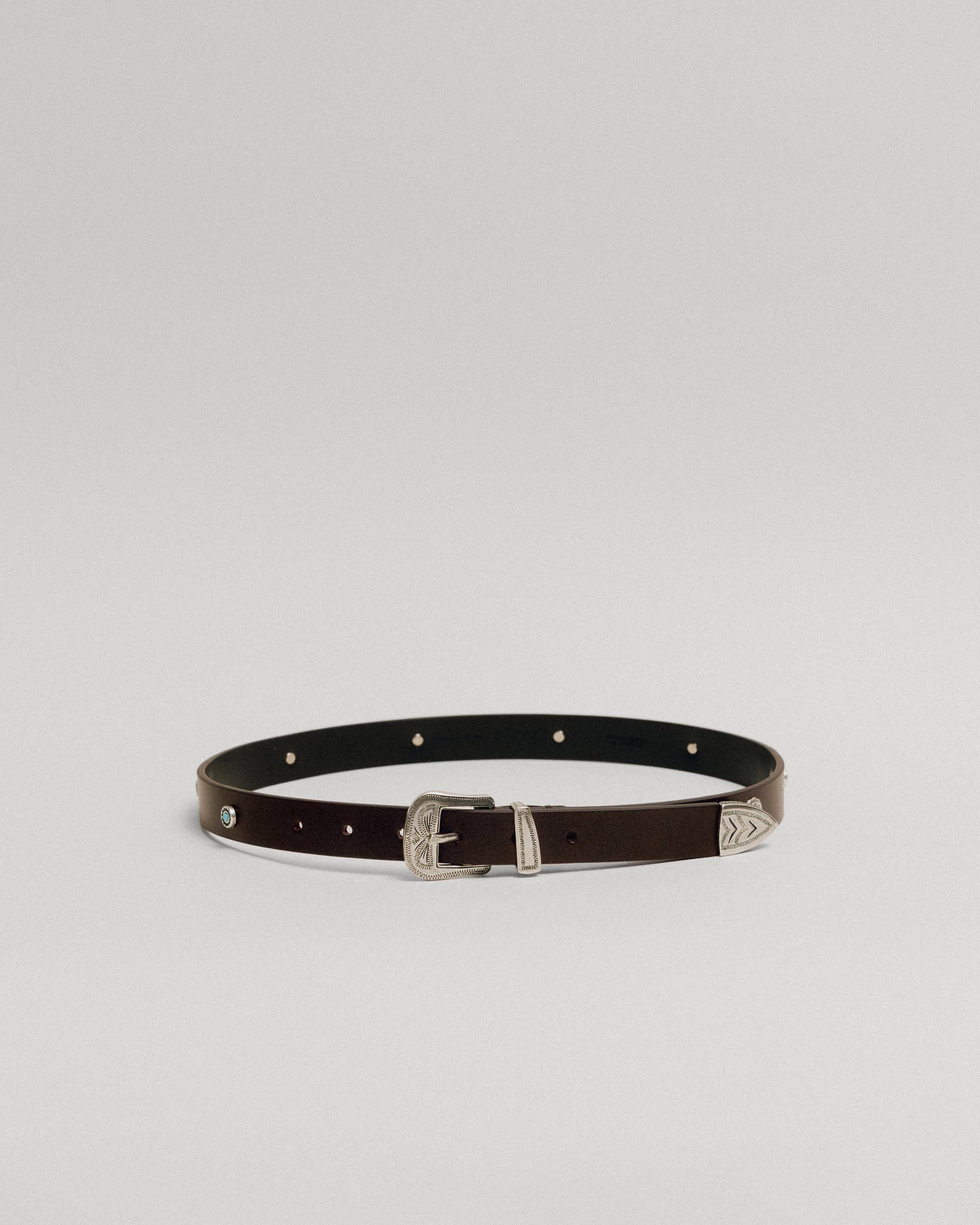 CEINTURE GRAVÉE BROWN