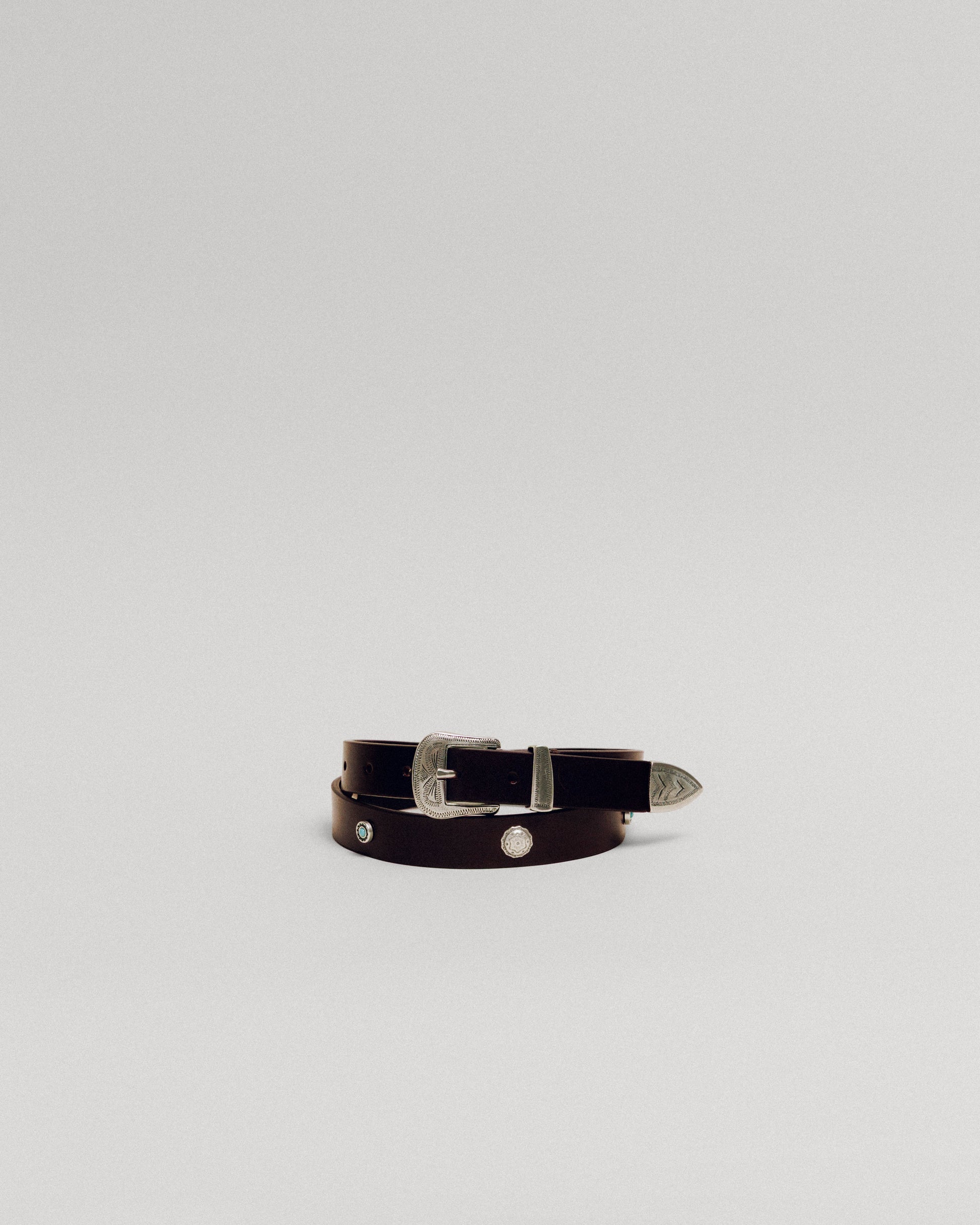 CEINTURE GRAVÉE BROWN