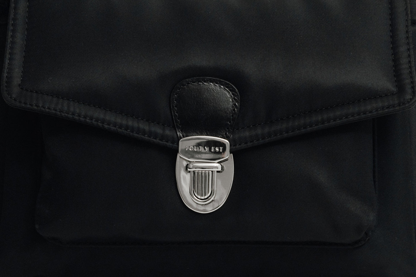 SAC VOLET TOILE SMALL BLACK