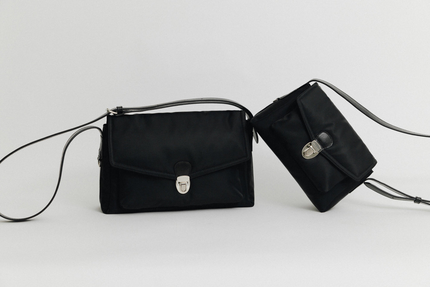 SAC VOLET TOILE SMALL BLACK