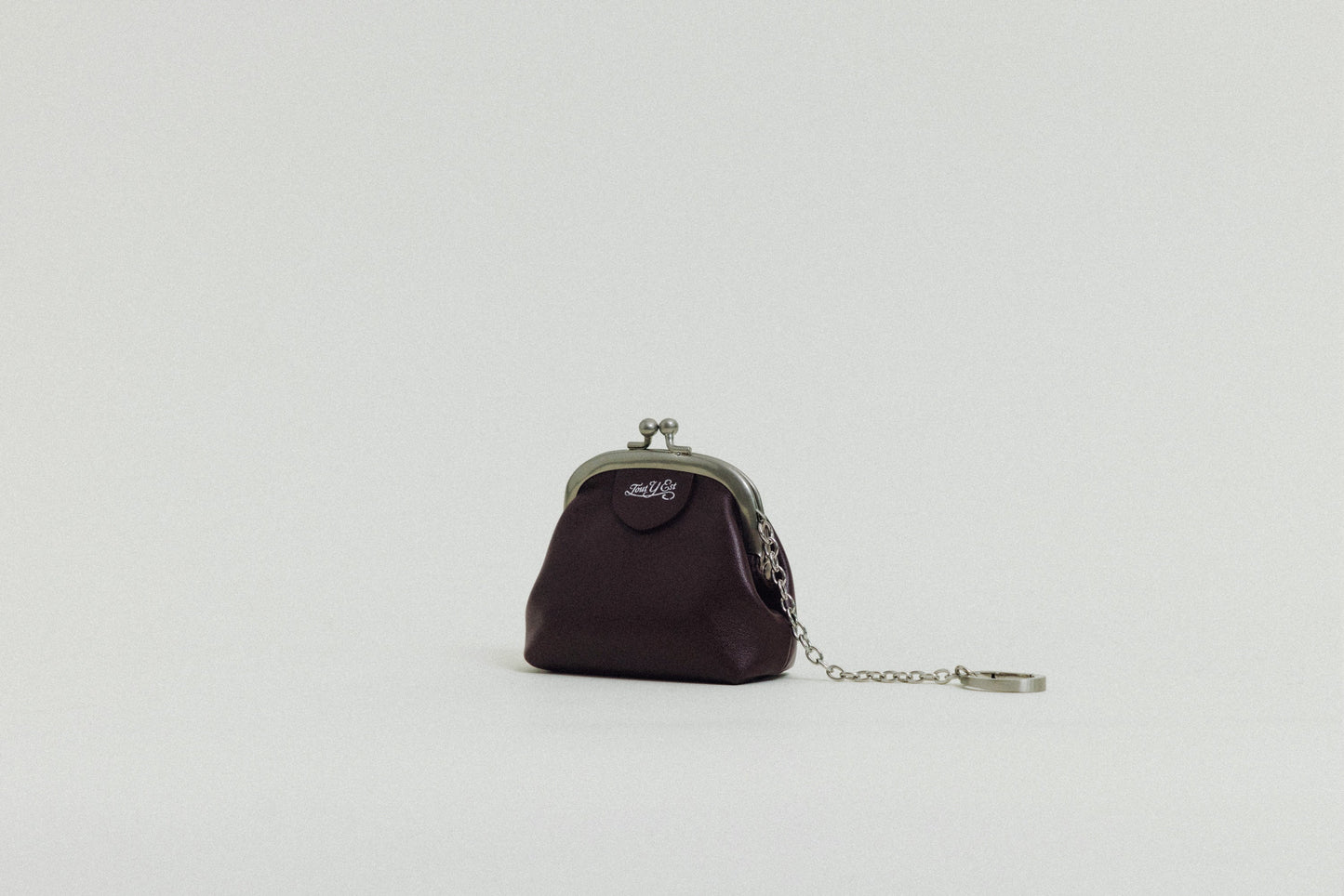 PORTE MONNAIE CLIQUET BURGUNDY