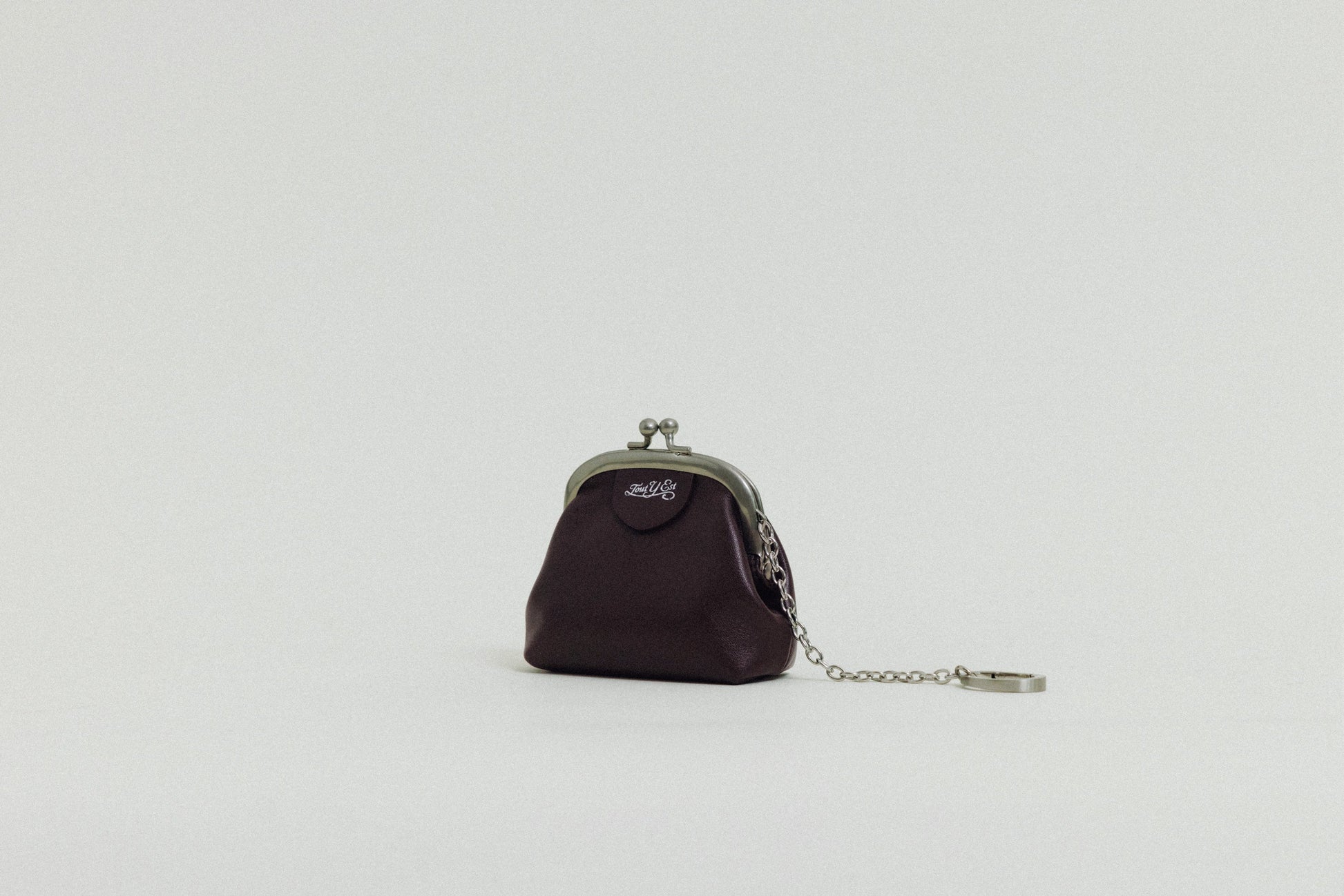 PORTE MONNAIE CLIQUET BURGUNDY