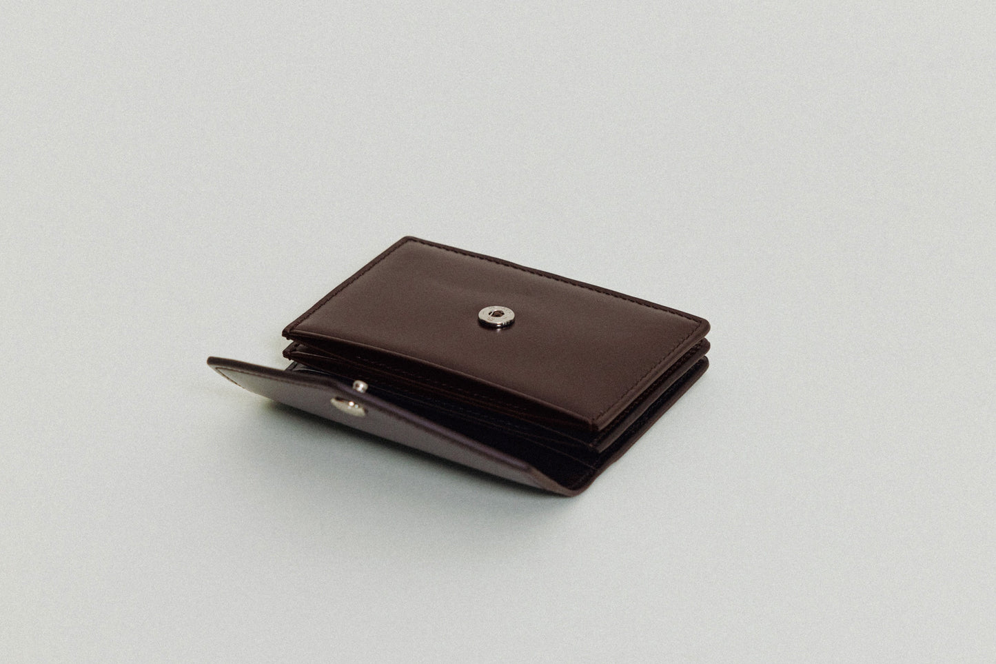 PORTE CARTES SNAP BROWN