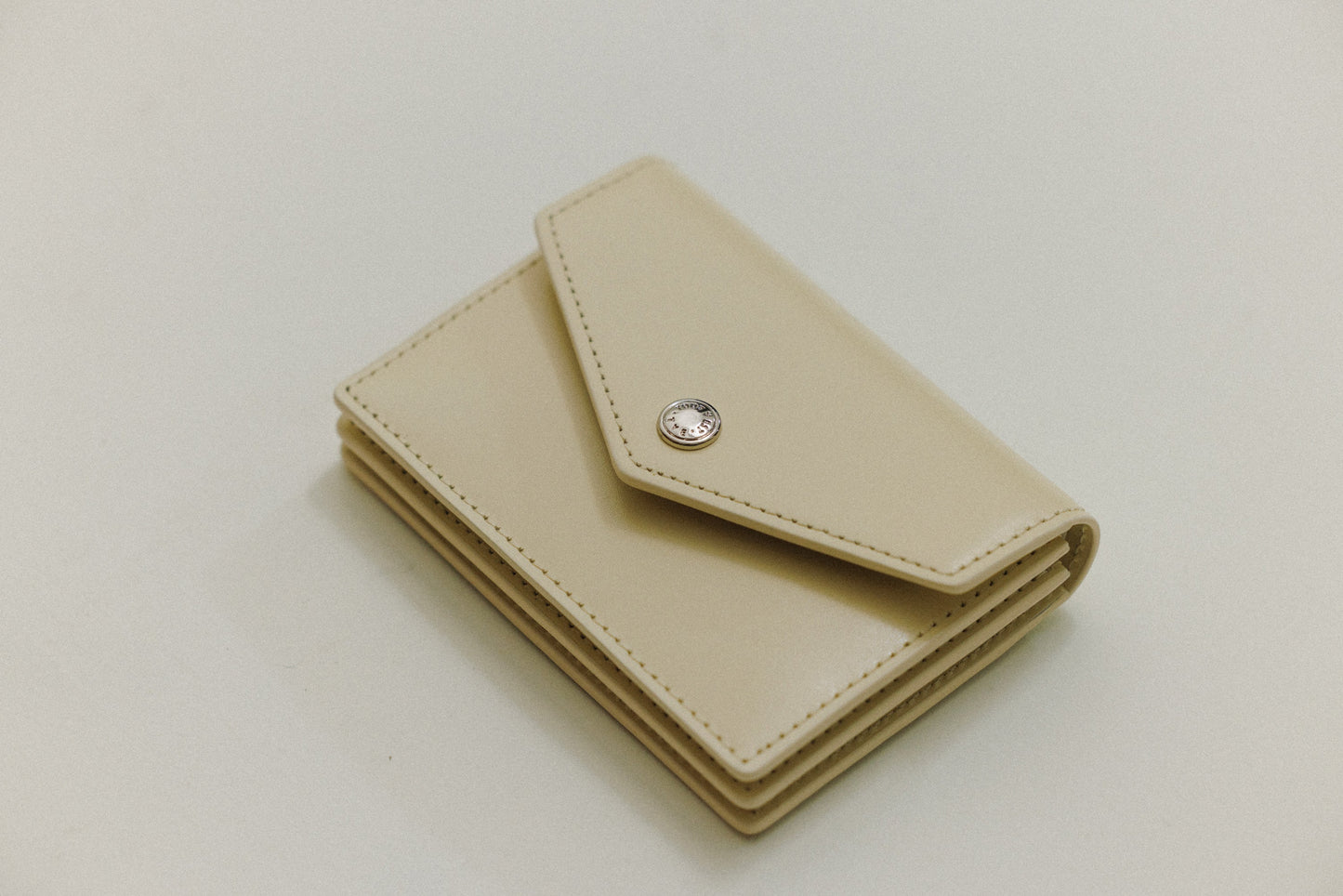 PORTE CARTES SNAP IVORY