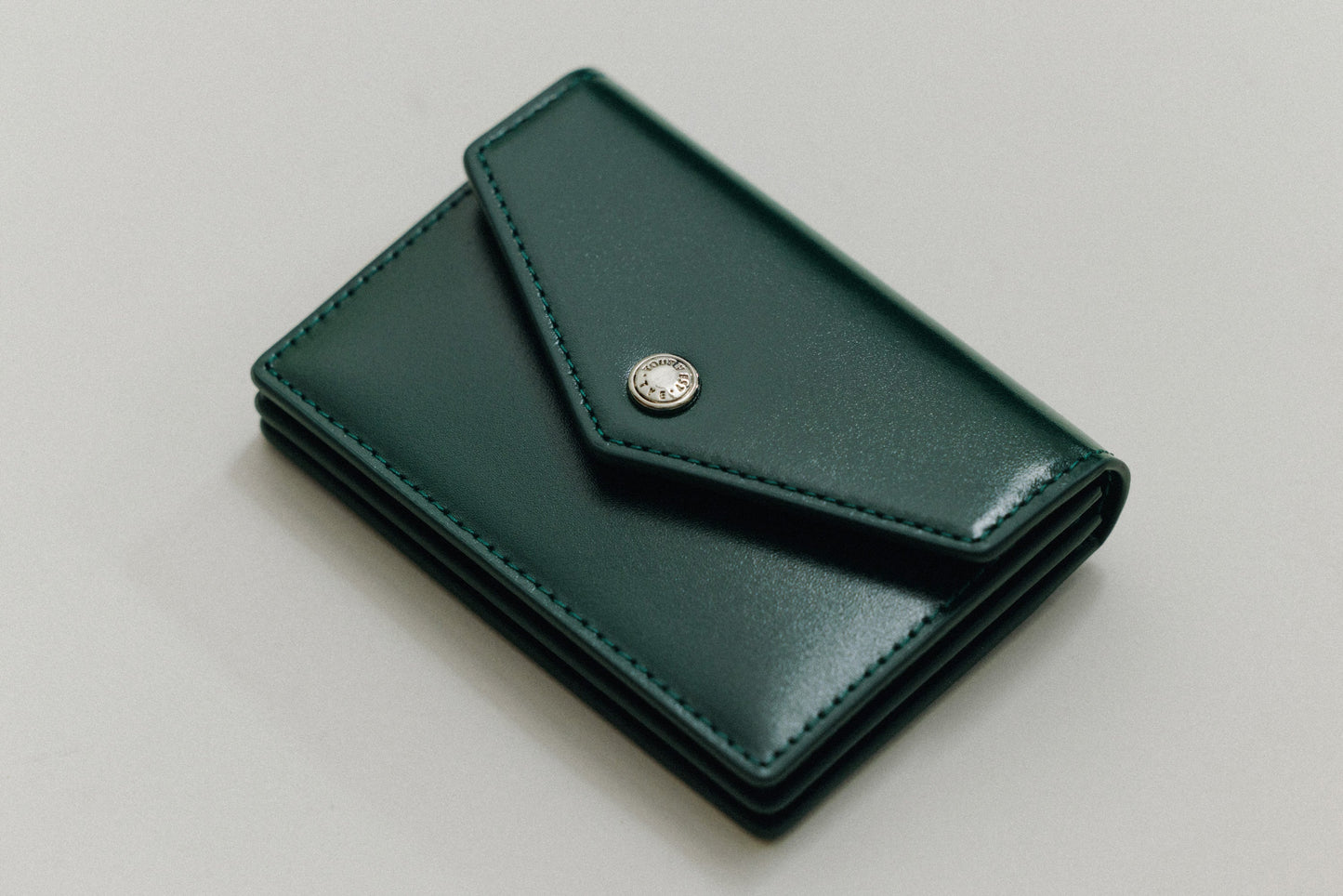 PORTE CARTES SNAP GREEN