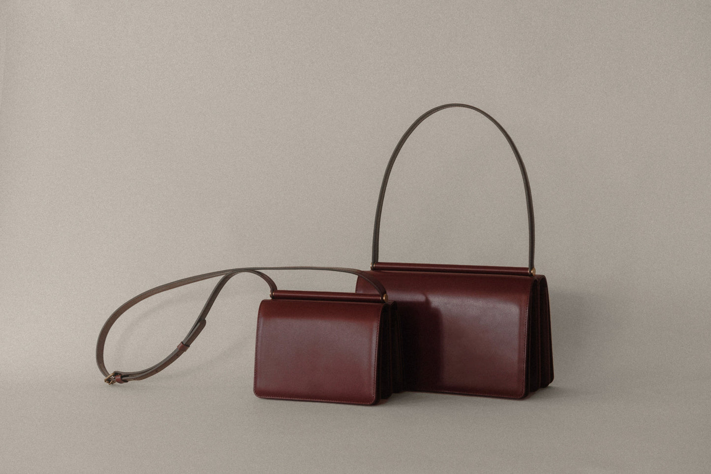 SAC PAUMELLE MINI BURGUNDY