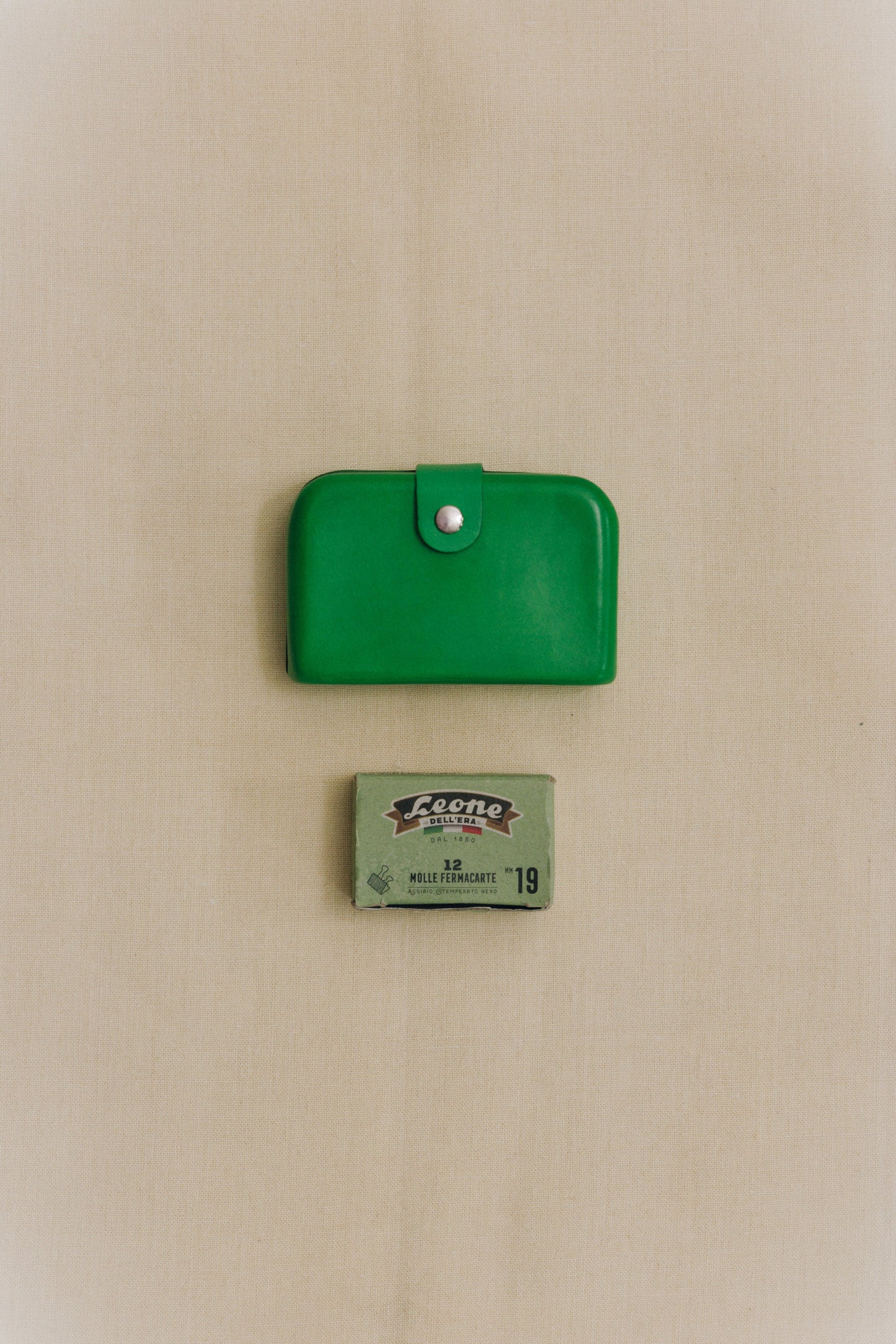 PORTEFEUILLE FLORENCE LIGHT GREEN