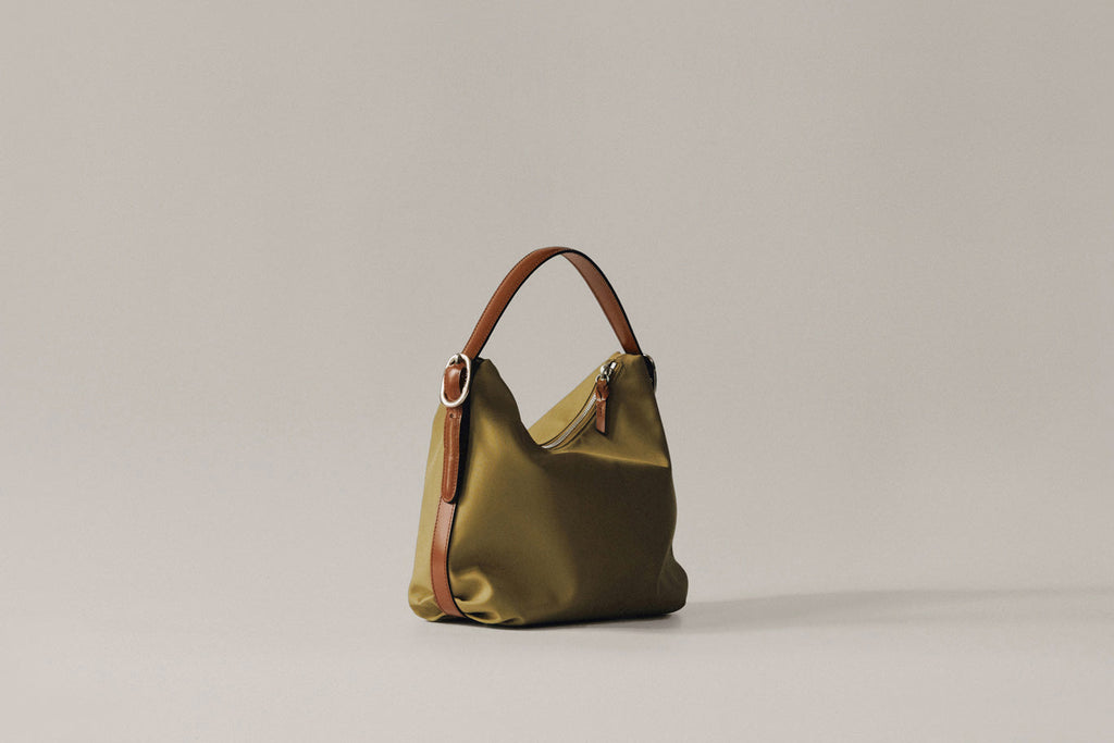 SAC CANOT TOILE SMALL OLIVE