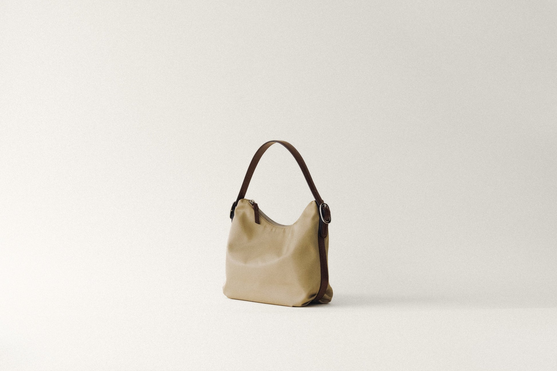SAC CANOT TOILE SMALL BEIGE