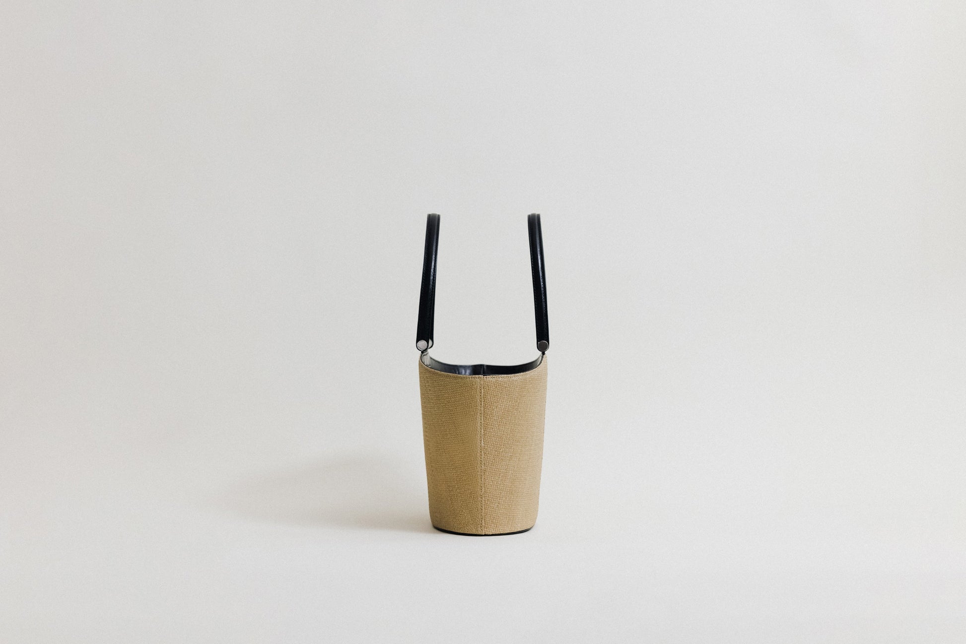 SAC ÉTIRÉ RATTAN SMALL IVORY