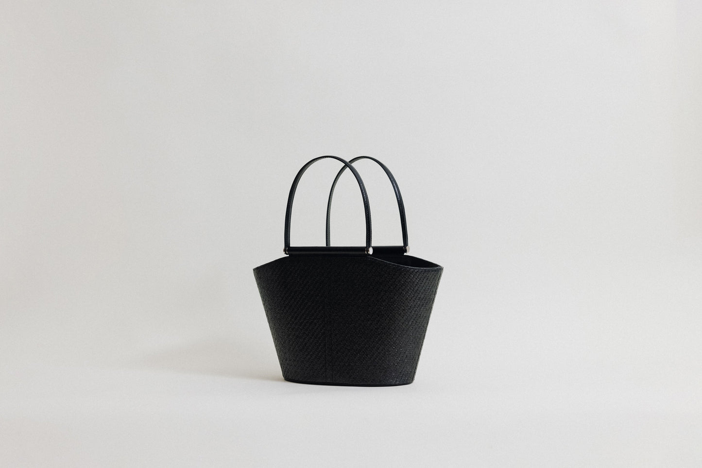SAC ÉTIRÉ RATTAN SMALL BLACK