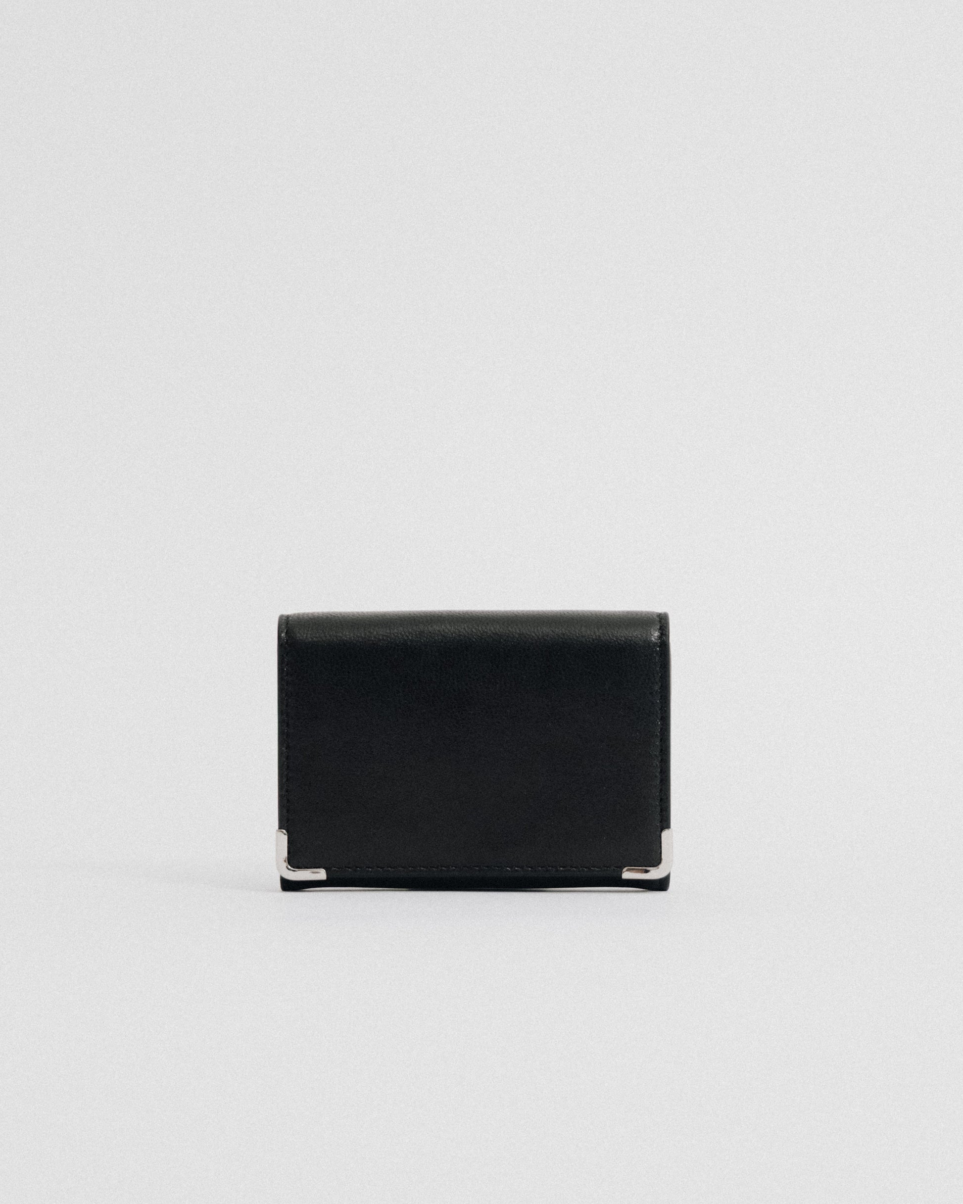 PORTEFEUILLE ANGLES BLACK