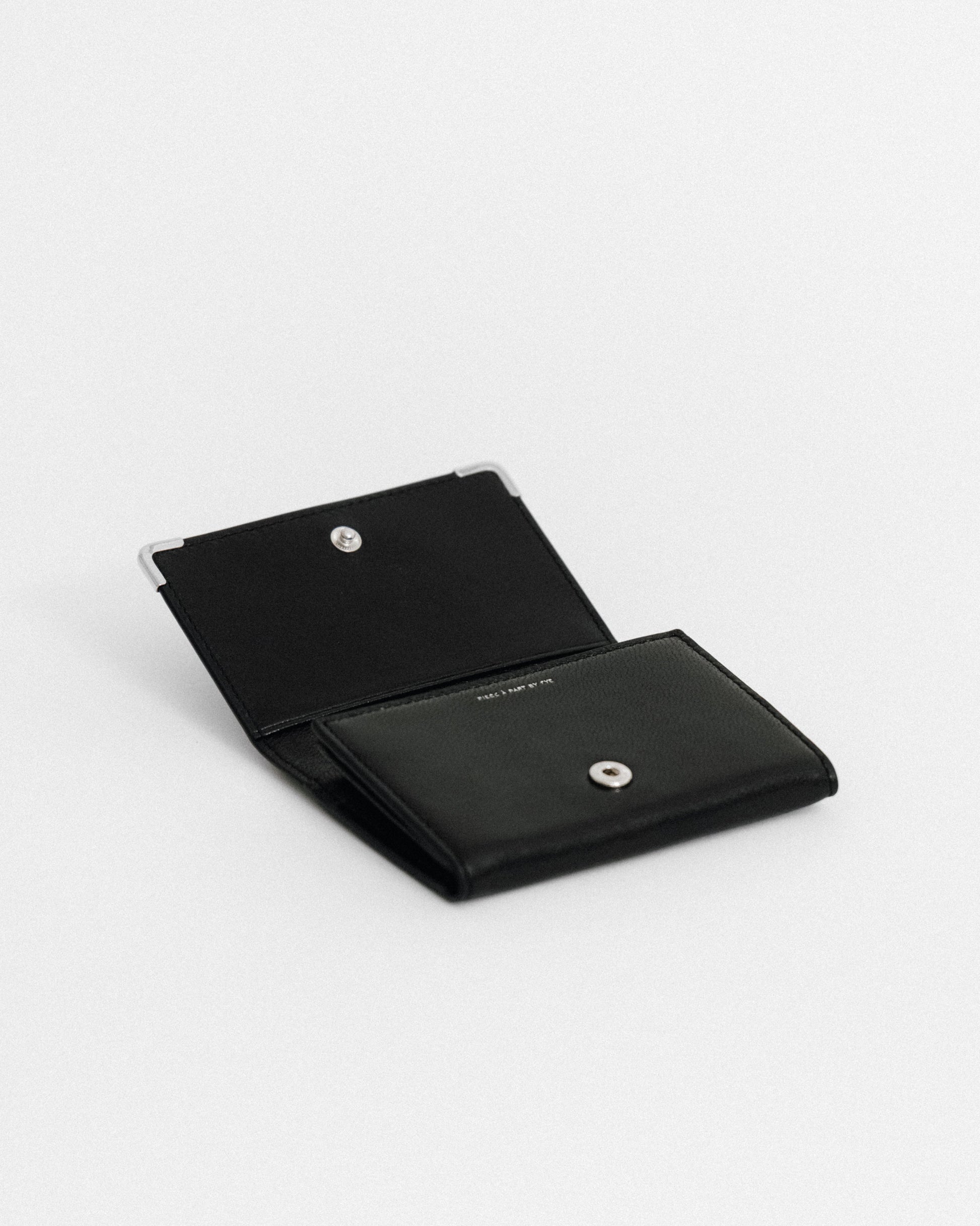 PORTEFEUILLE ANGLES BLACK