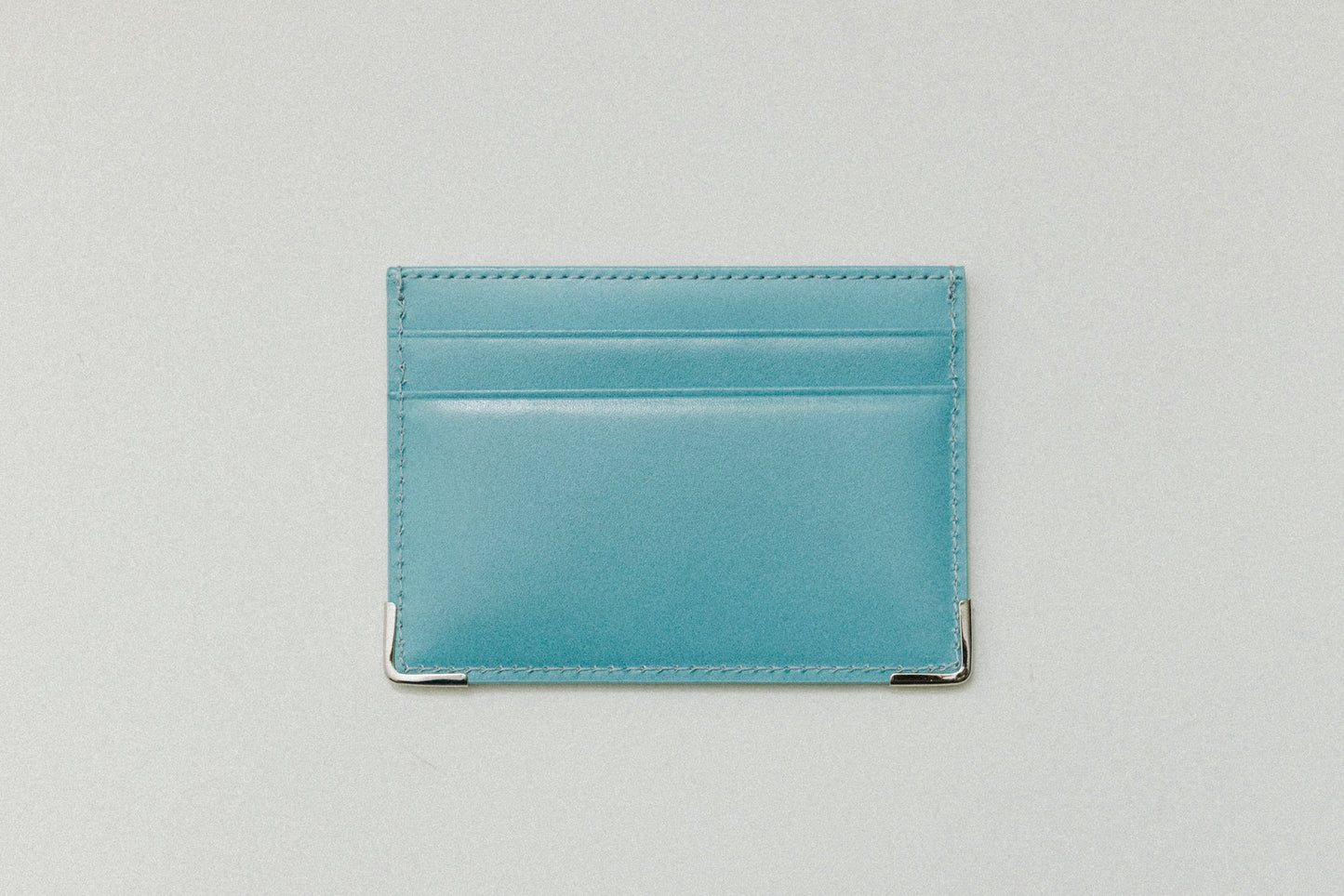 PORTE CARTES ANGLES TURQUOISE