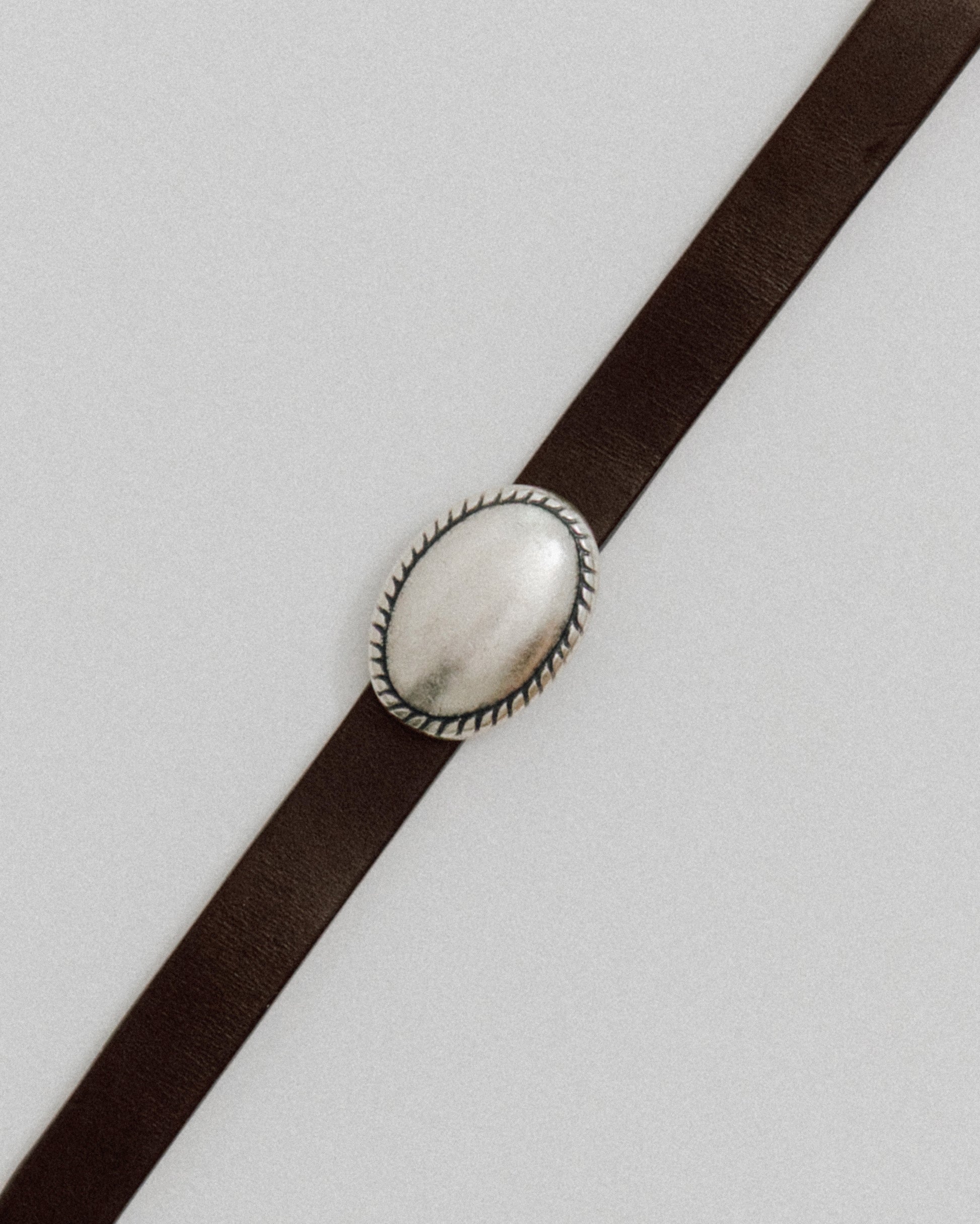 BRACELET OVALE BROWN