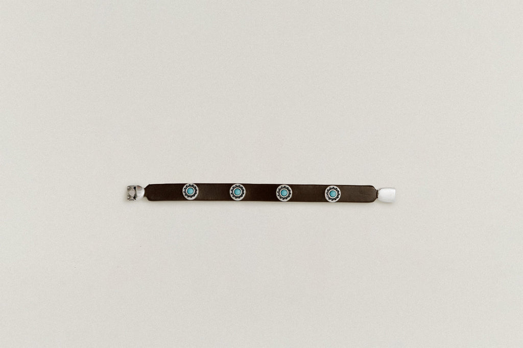 BRACELET TURQUOISE BROWN