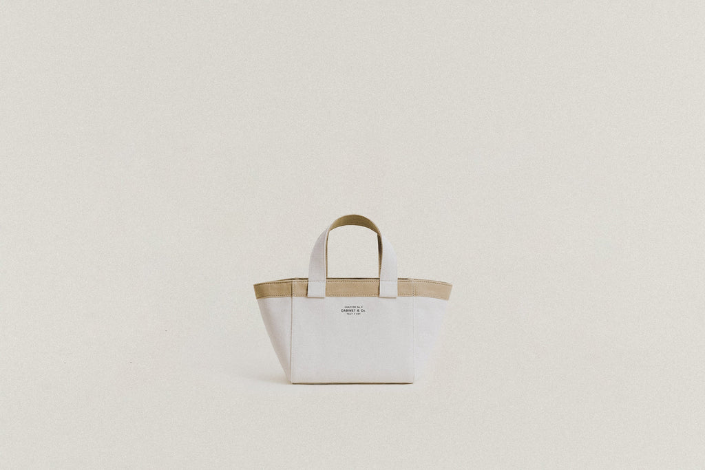 CABINET&CO. TOTE SMALL BEIGE