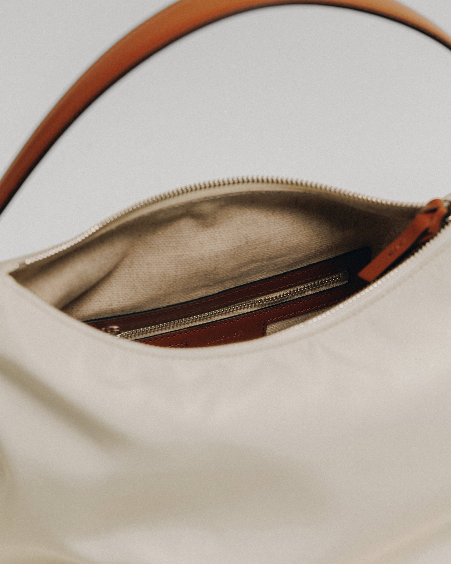 SAC CANOT TOILE SMALL IVORY