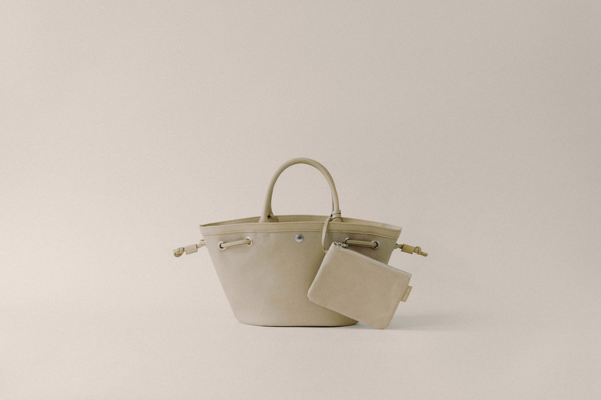 SAC COQUILLE MINI BEIGE