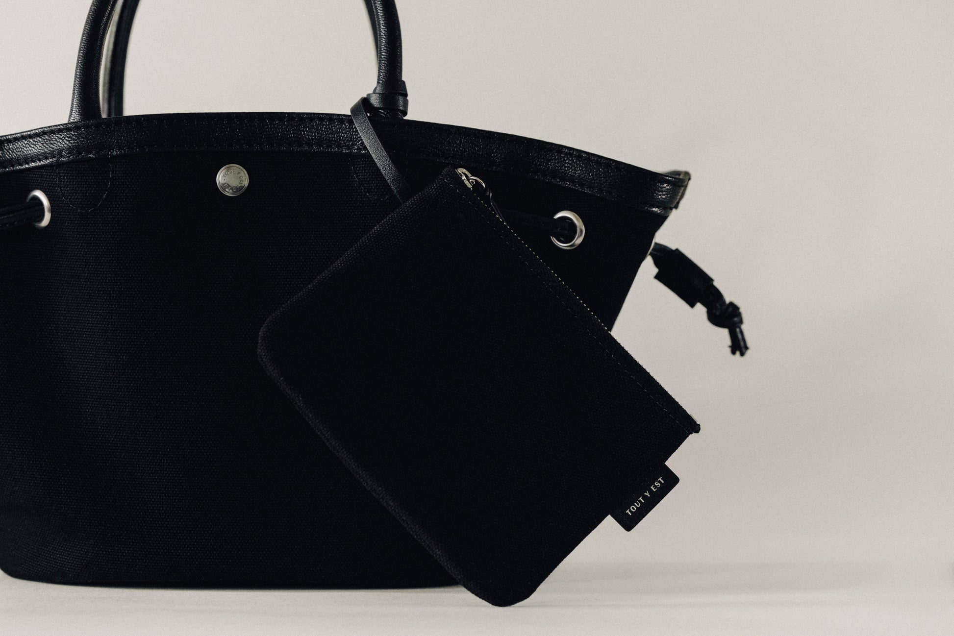 SAC COQUILLE MINI BLACK