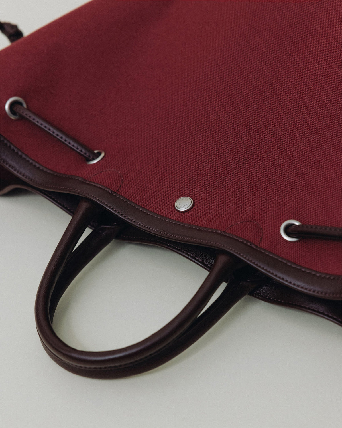 SAC COQUILLE SMALL BURGUNDY