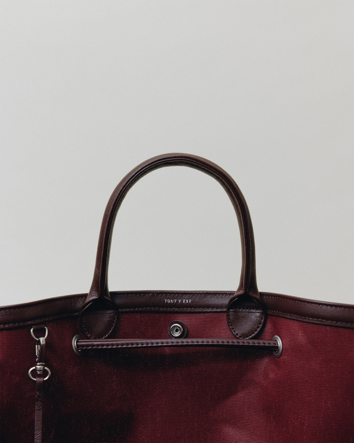 SAC COQUILLE SMALL BURGUNDY