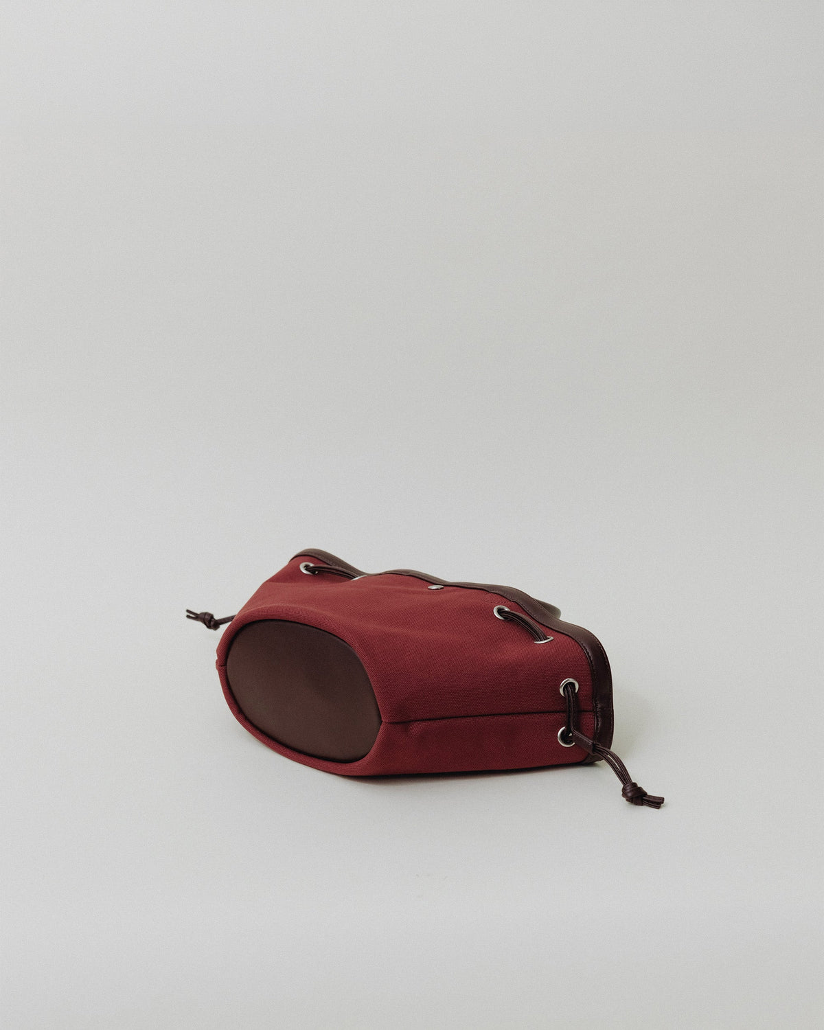 SAC COQUILLE MINI BURGUNDY