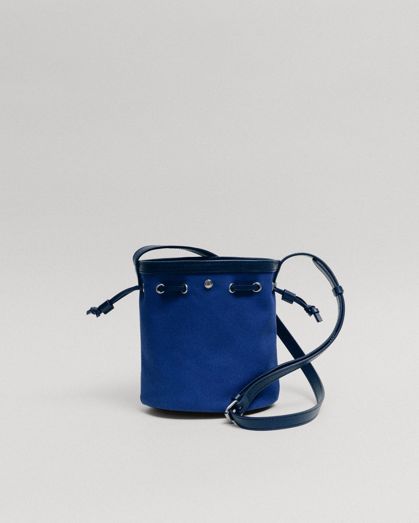 SAC COQUILLE BUCKET MINI BLUE