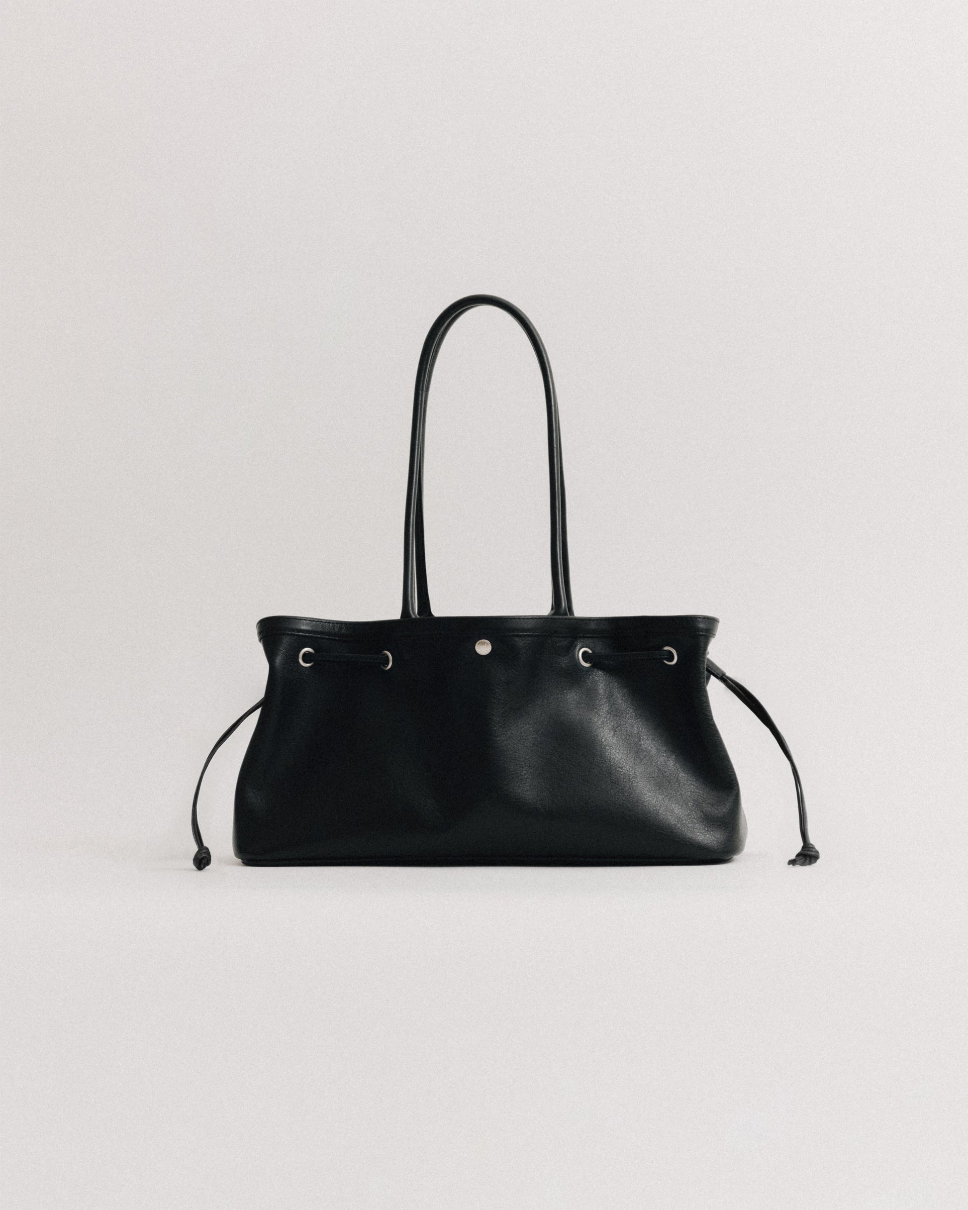SAC COQUILLE BASSE SOFT BLACK