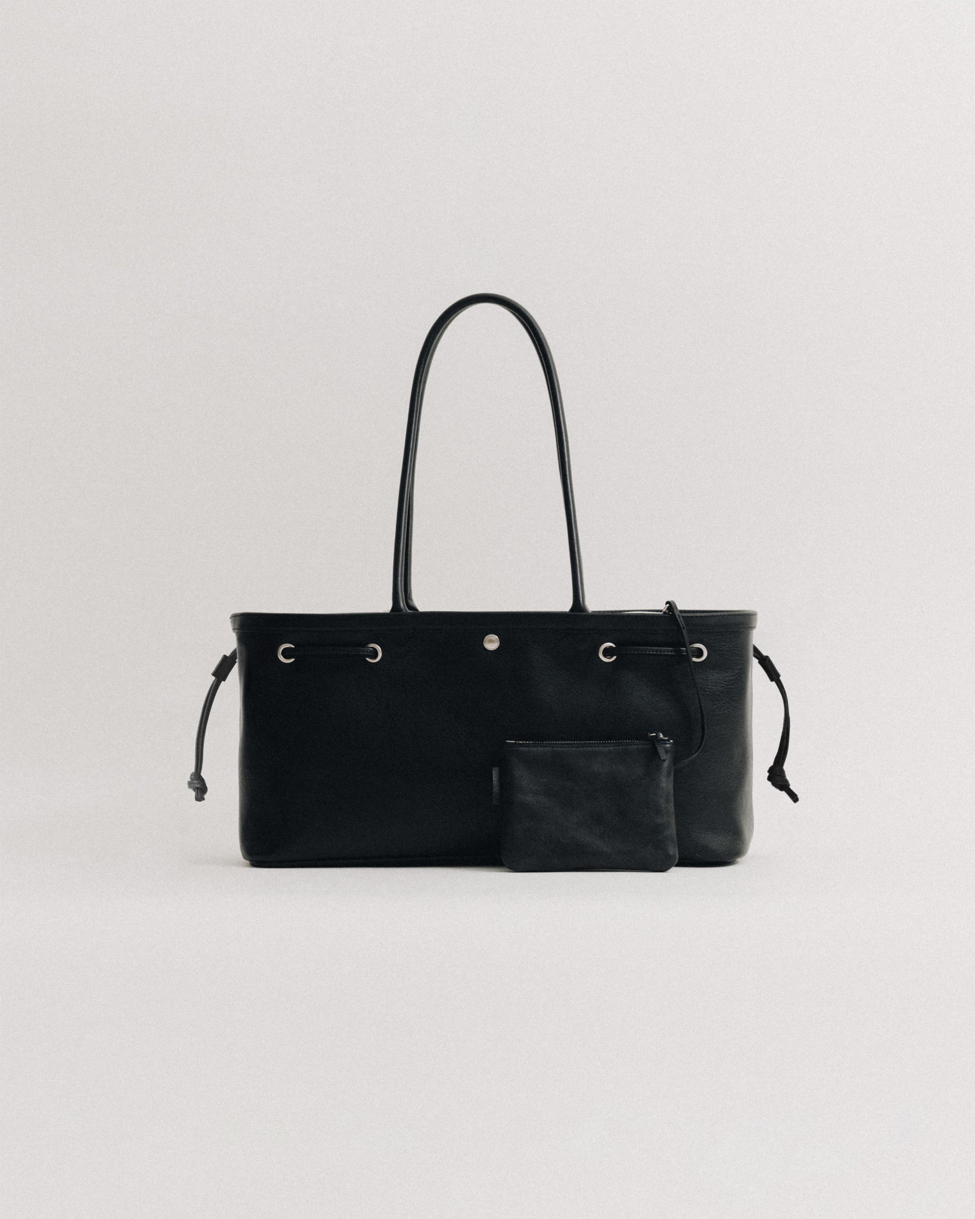 SAC COQUILLE BASSE SOFT BLACK