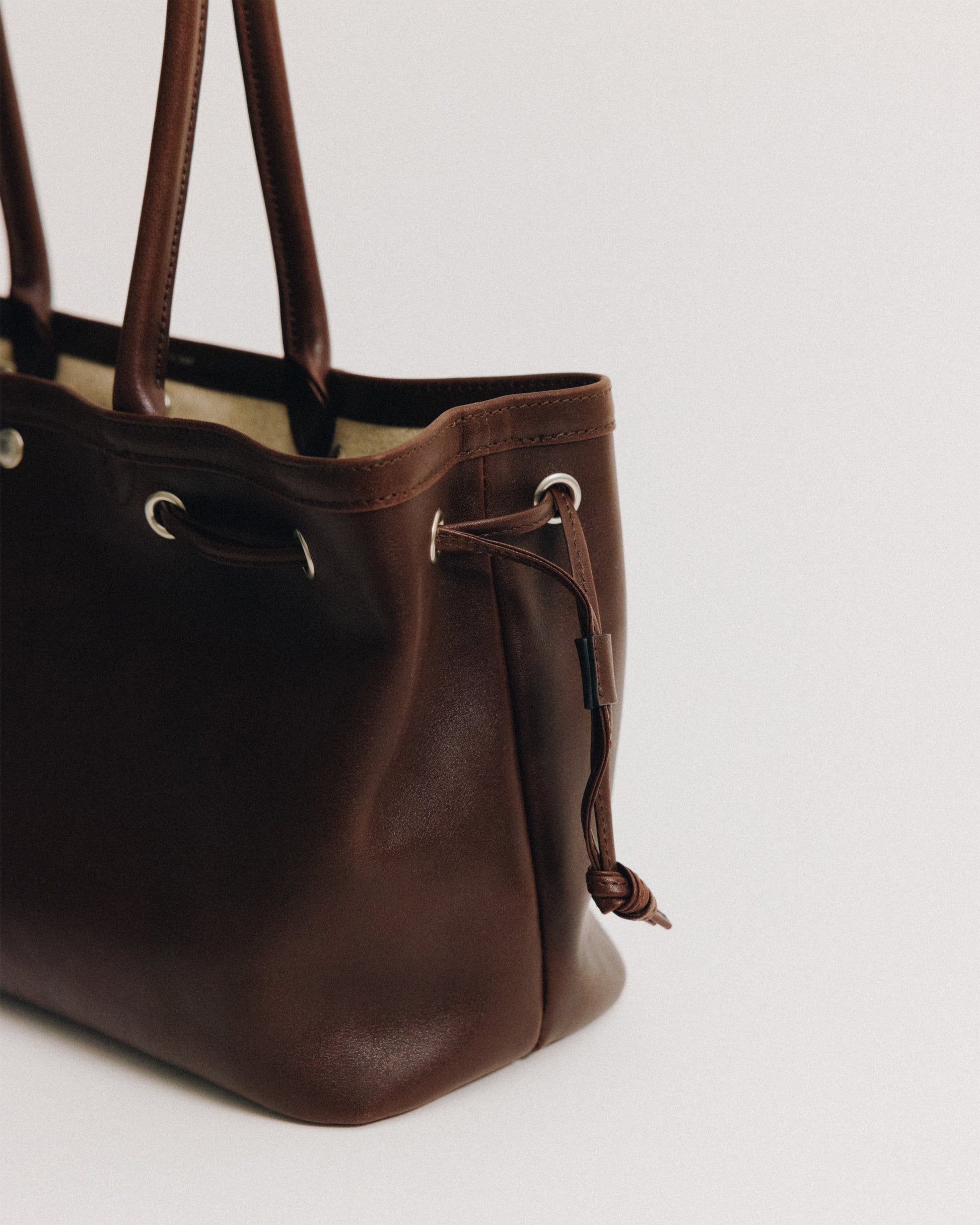 SAC COQUILLE BASSE SOFT BROWN