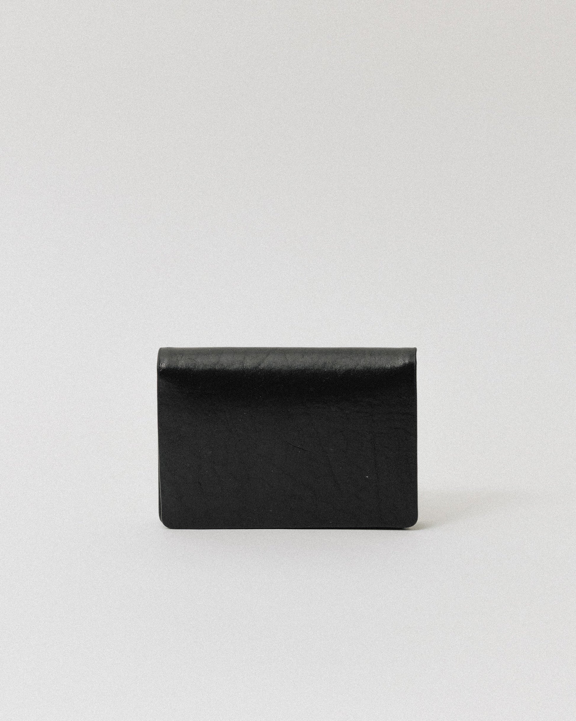 PORTE CARTES CARRÉ BLACK