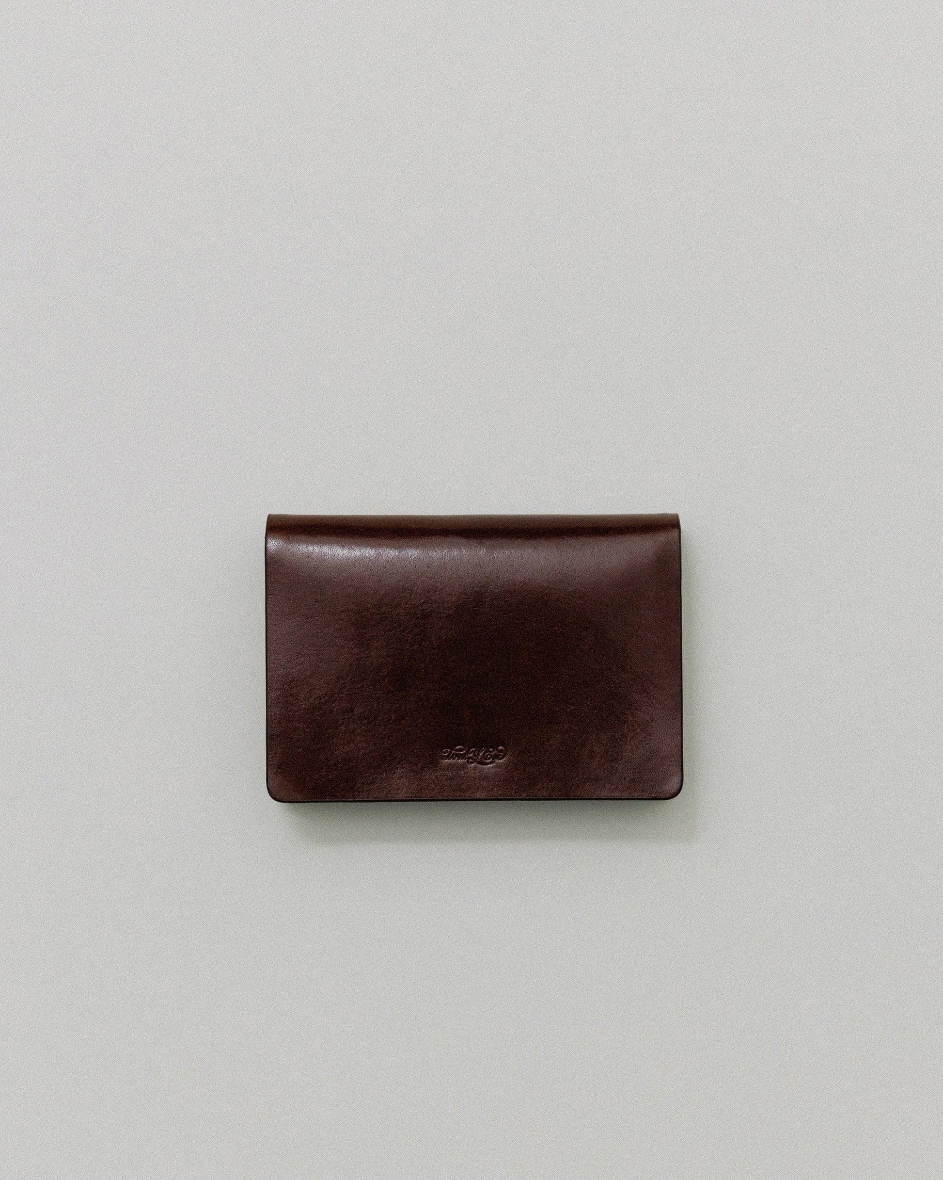 PORTE CARTES CARRÉ BROWN