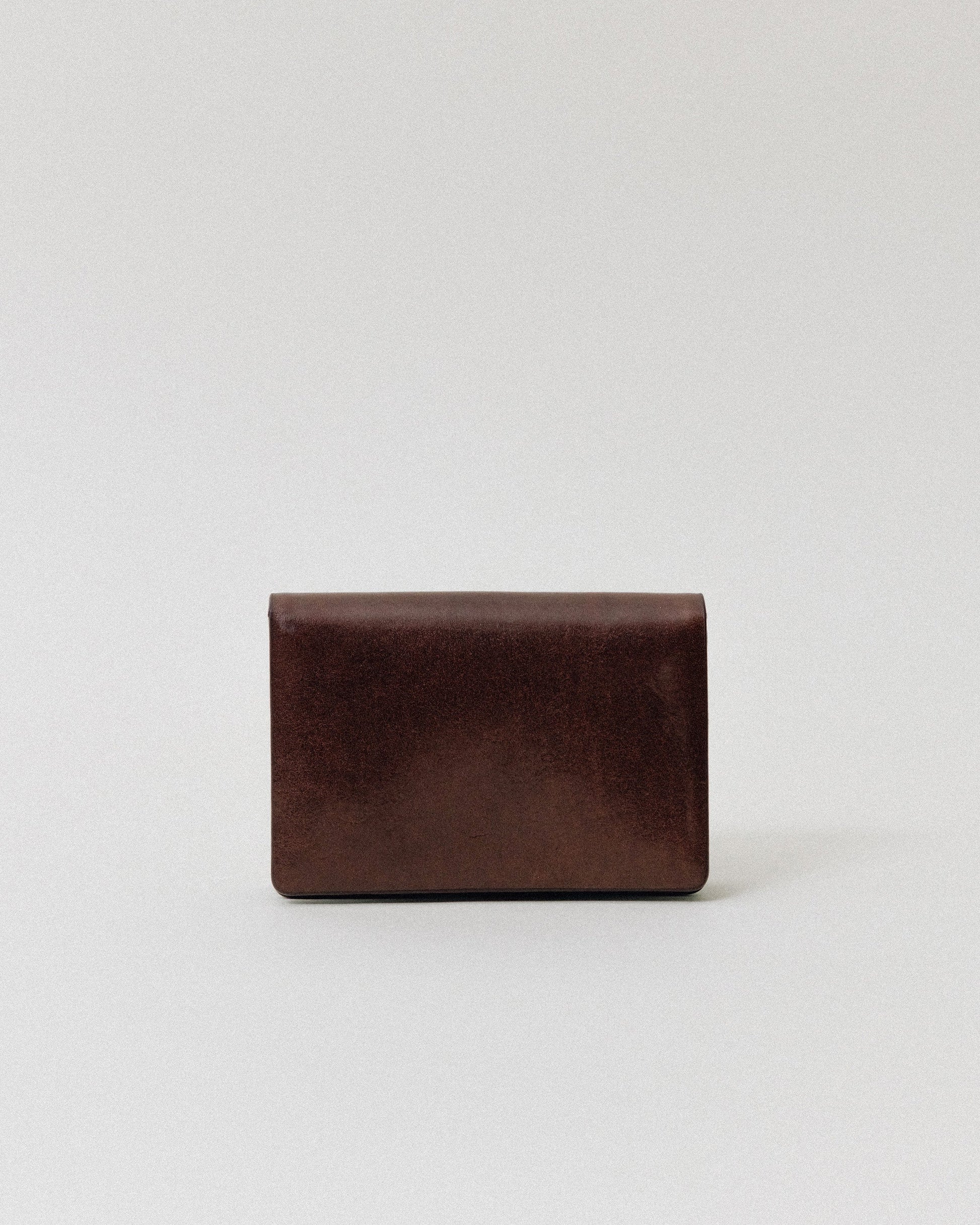 PORTE CARTES CARRÉ BROWN
