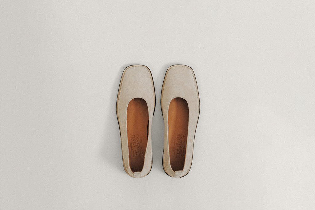 FLAT SABINE SUEDE BEIGE