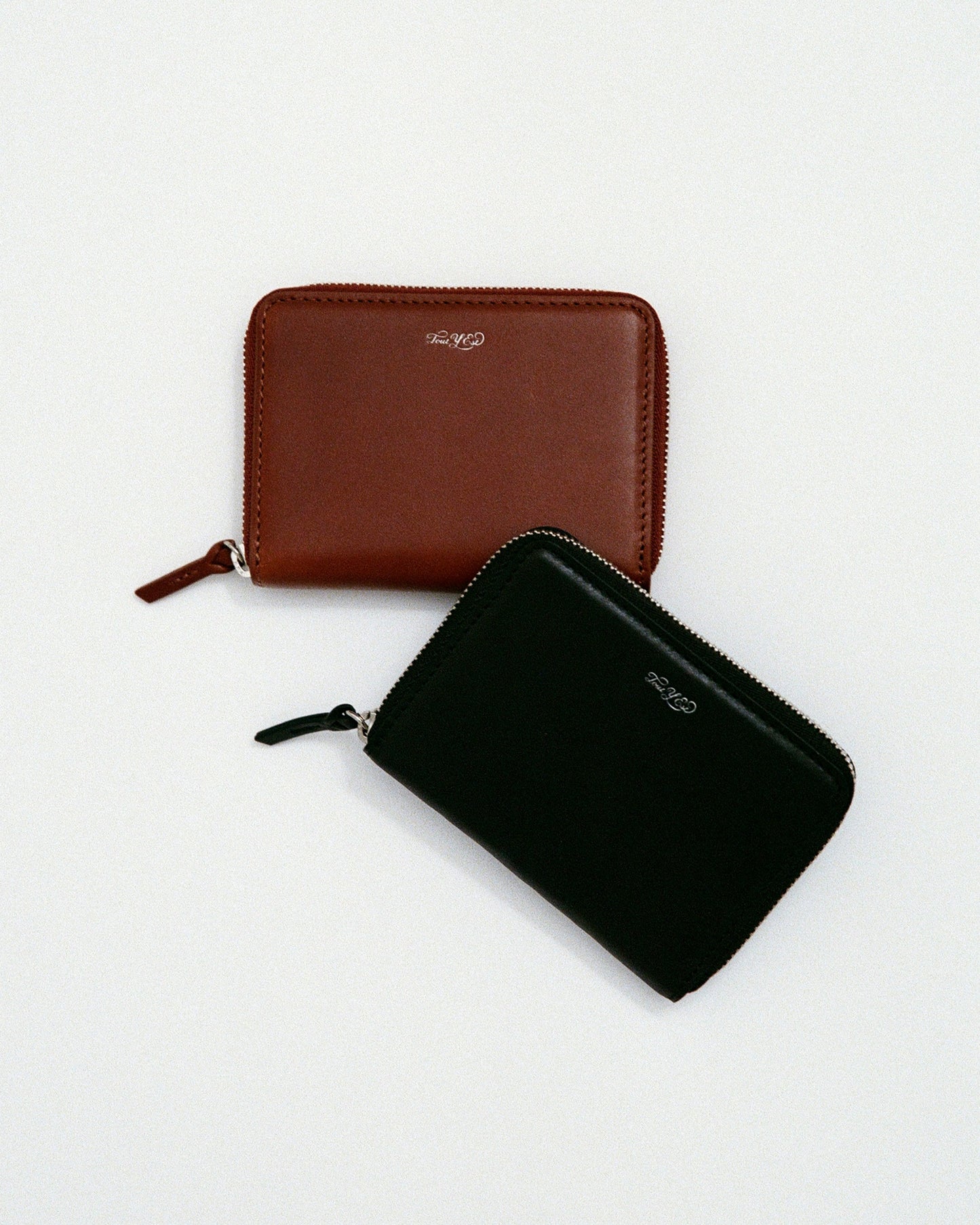 PORTE CARTES ZIPPÉ BLACK
